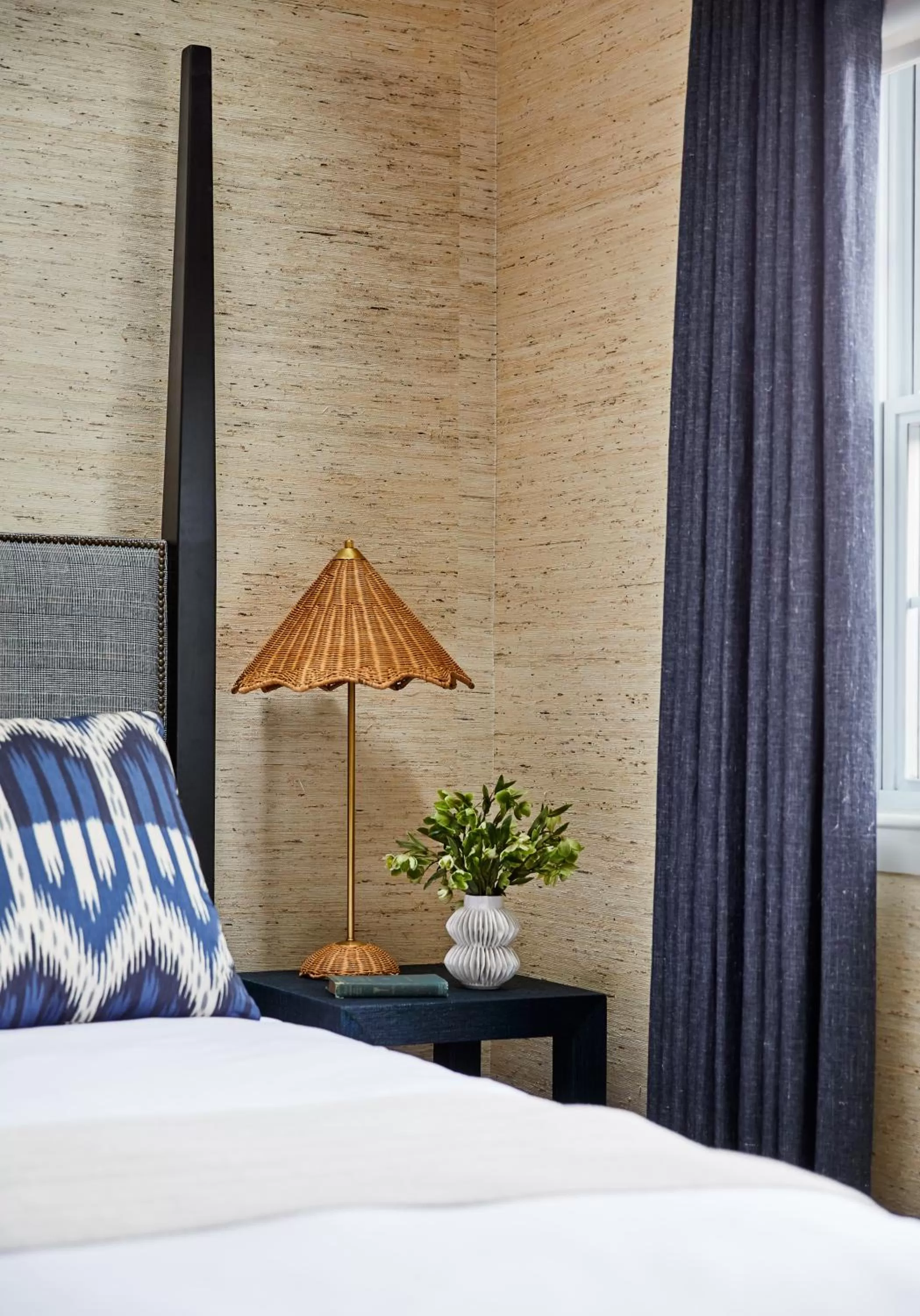 Bed in The Cliffside Inn