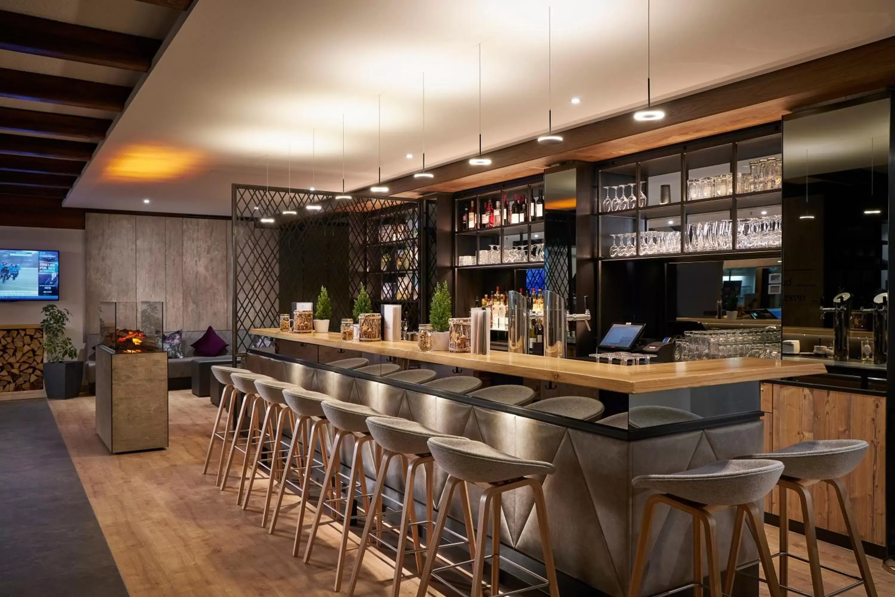 Lobby or reception, Lounge/Bar in Hyperion Hotel Garmisch – Partenkirchen