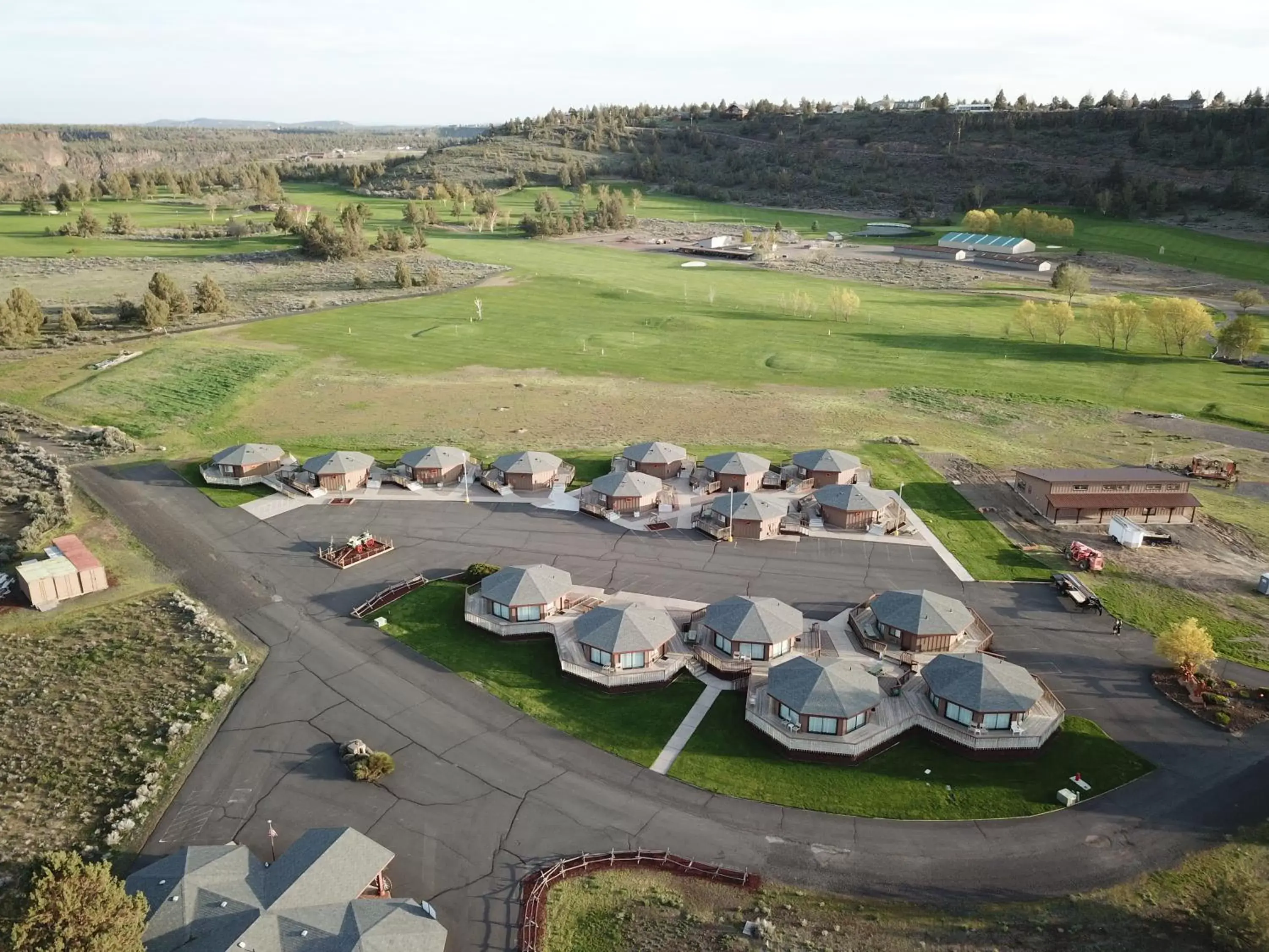 Bird's eye view, Bird's-eye View in Smith Rock Resort