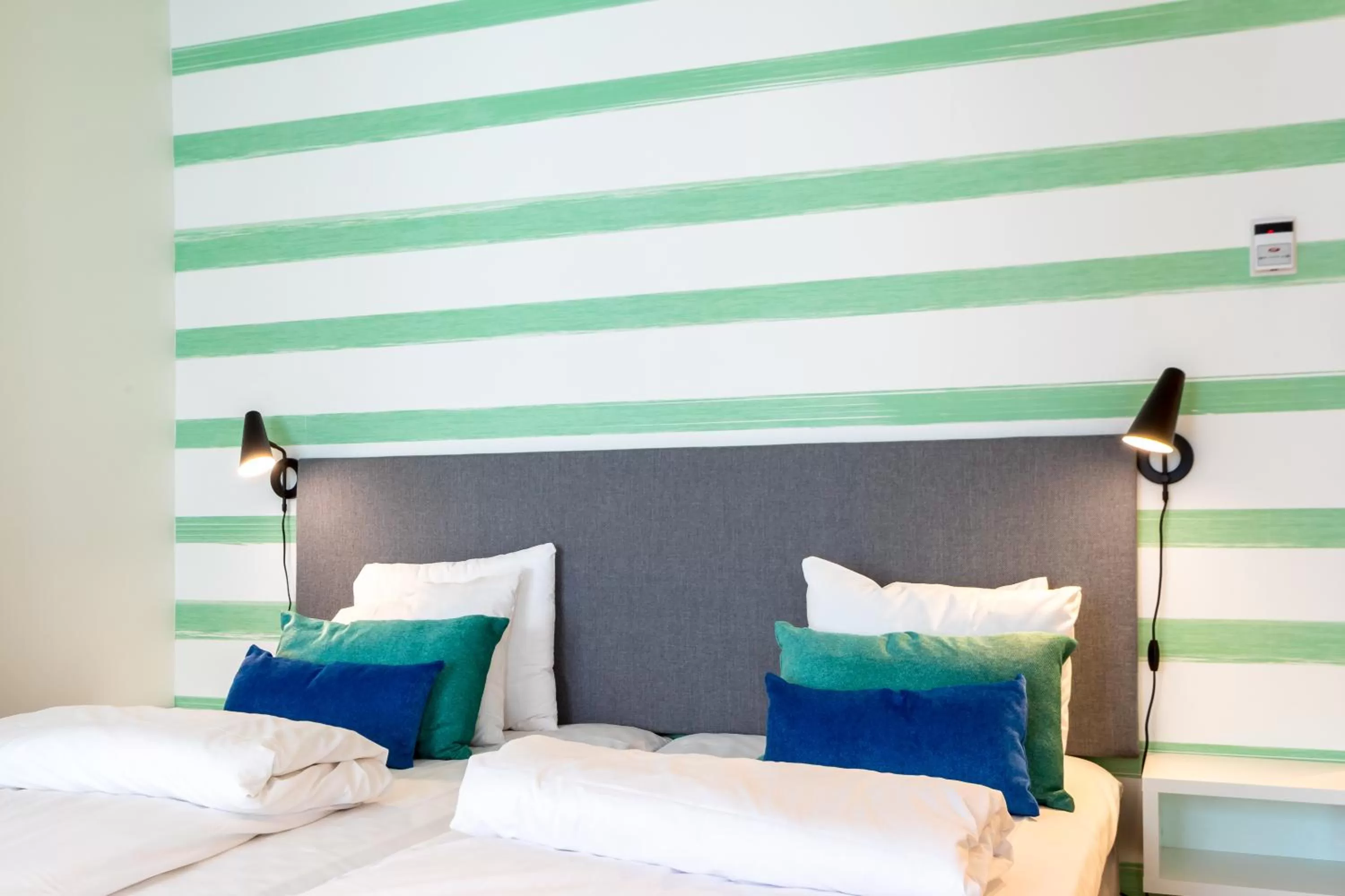 Bed in ApartDirect Hammarby Sjöstad