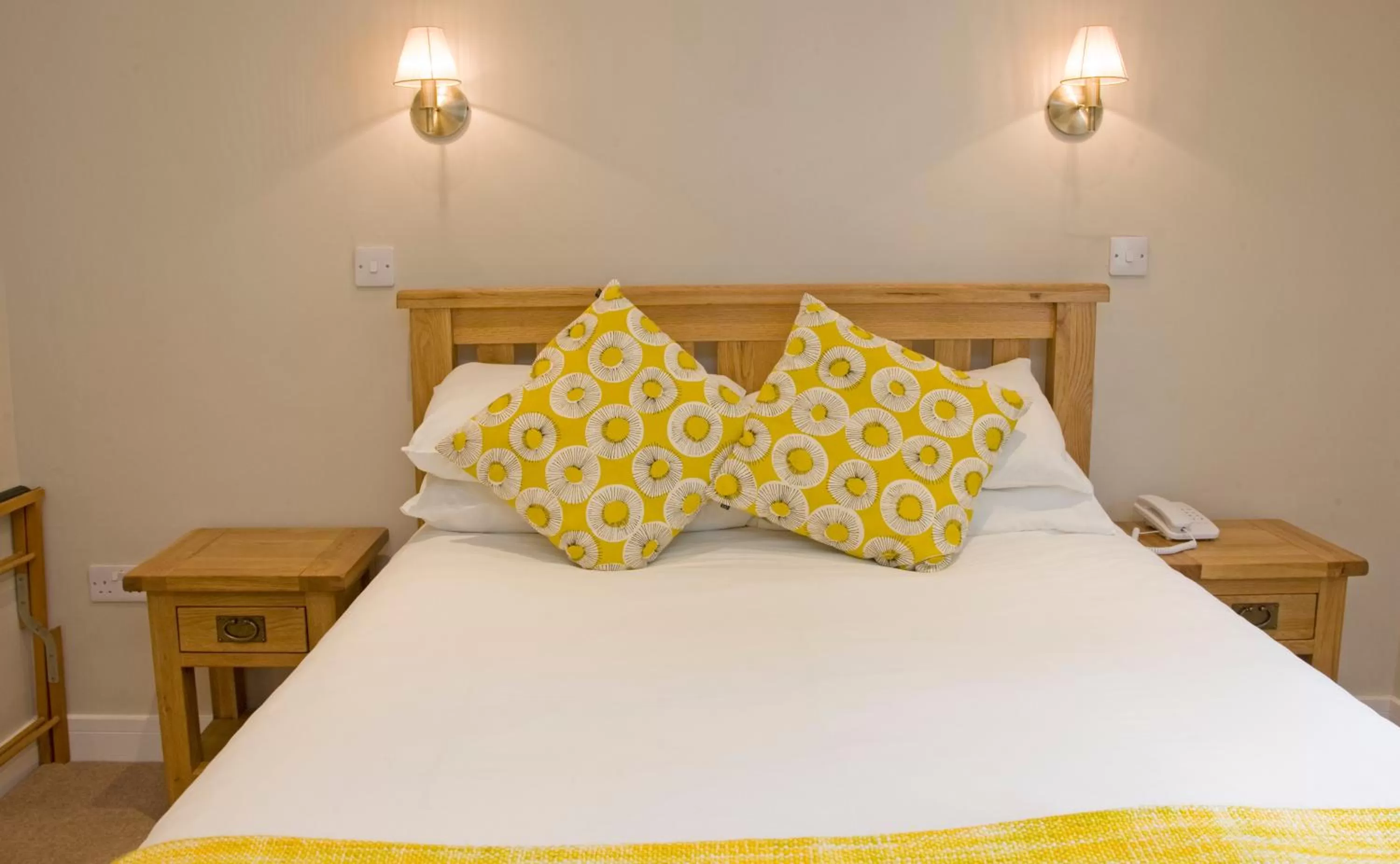 Bed in Falls of Lora Hotel