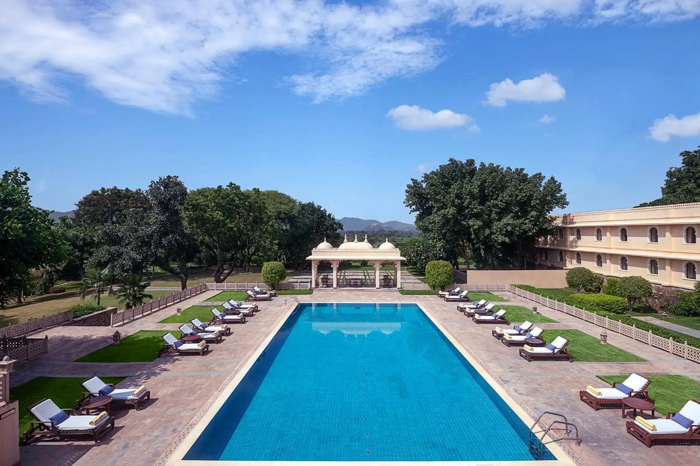 Pool view, Swimming Pool in Trident Udaipur