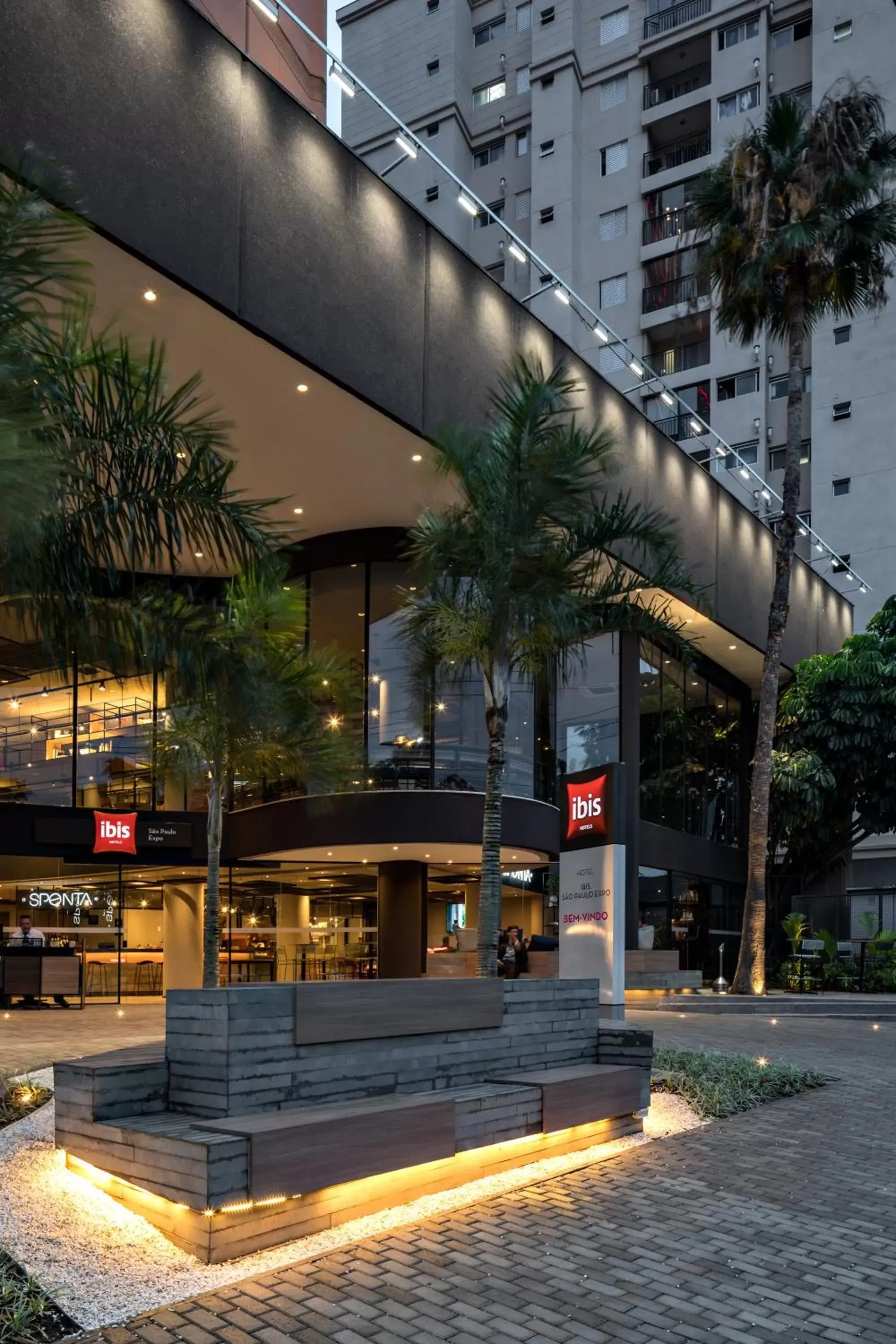 Facade/entrance in ibis Sao Paulo Barra Funda