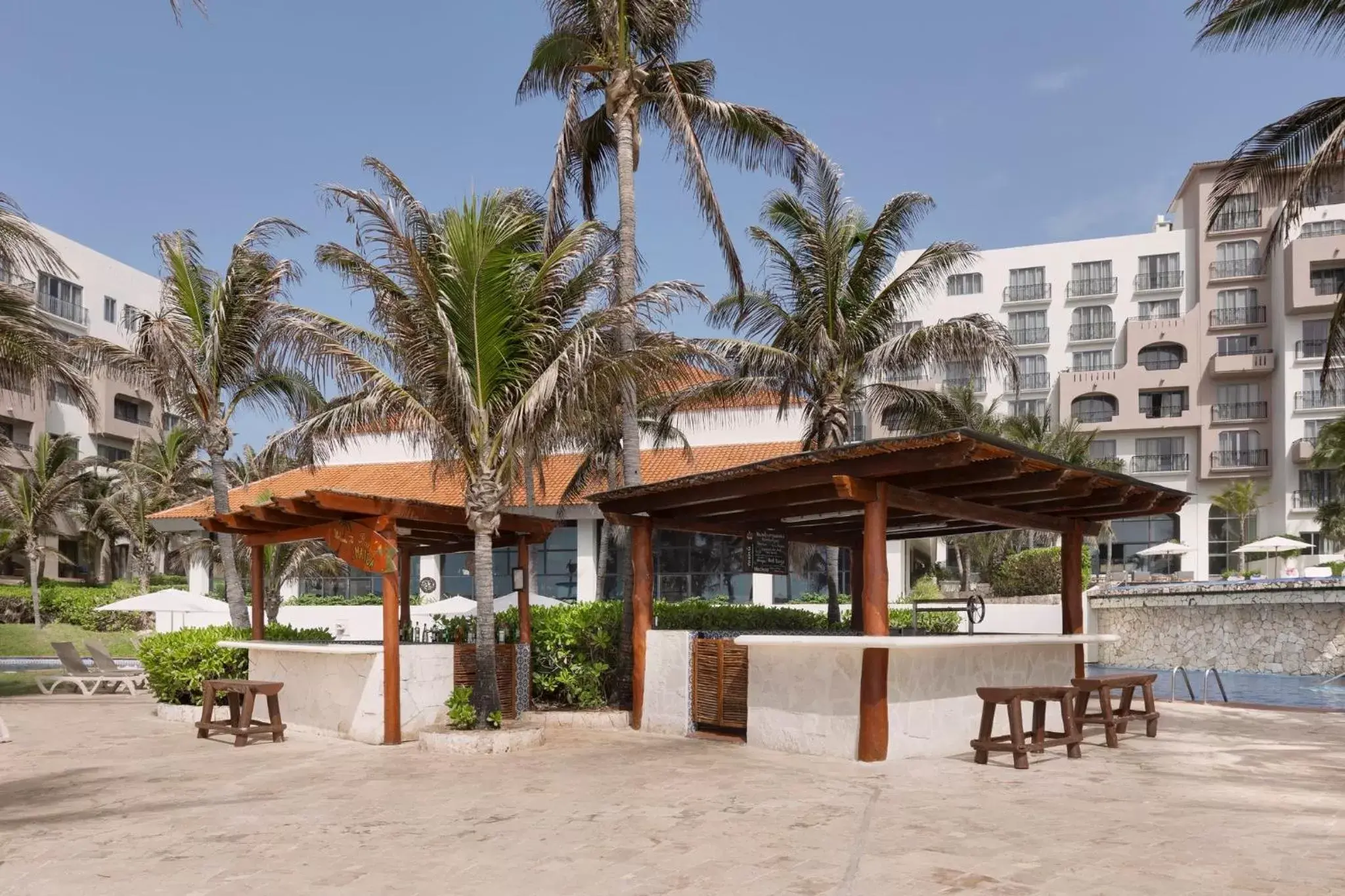 Restaurant/places to eat, Property Building in Fiesta Americana Condesa Cancun - All Inclusive