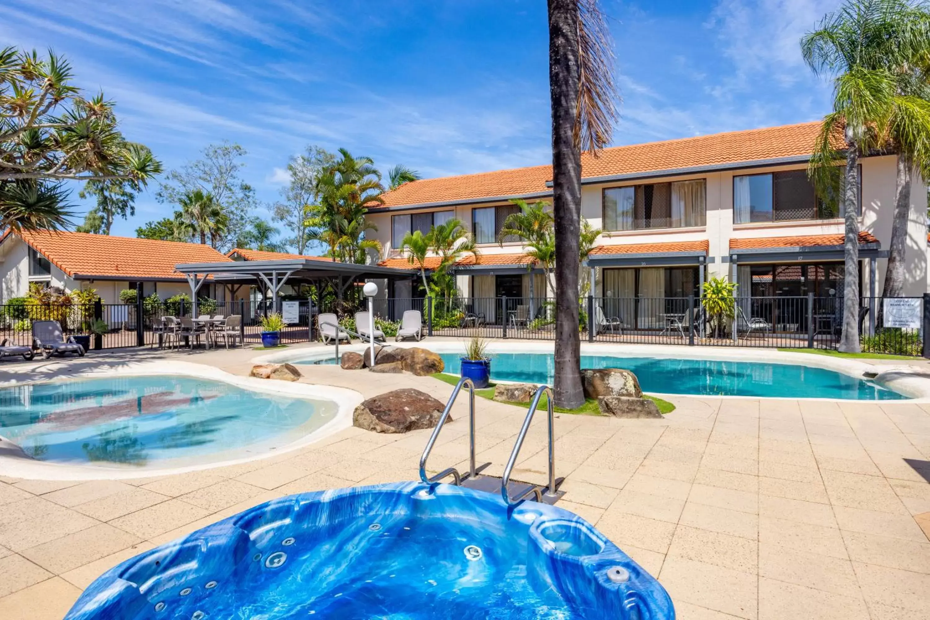 Swimming Pool in Wolngarin Holiday Resort Noosa