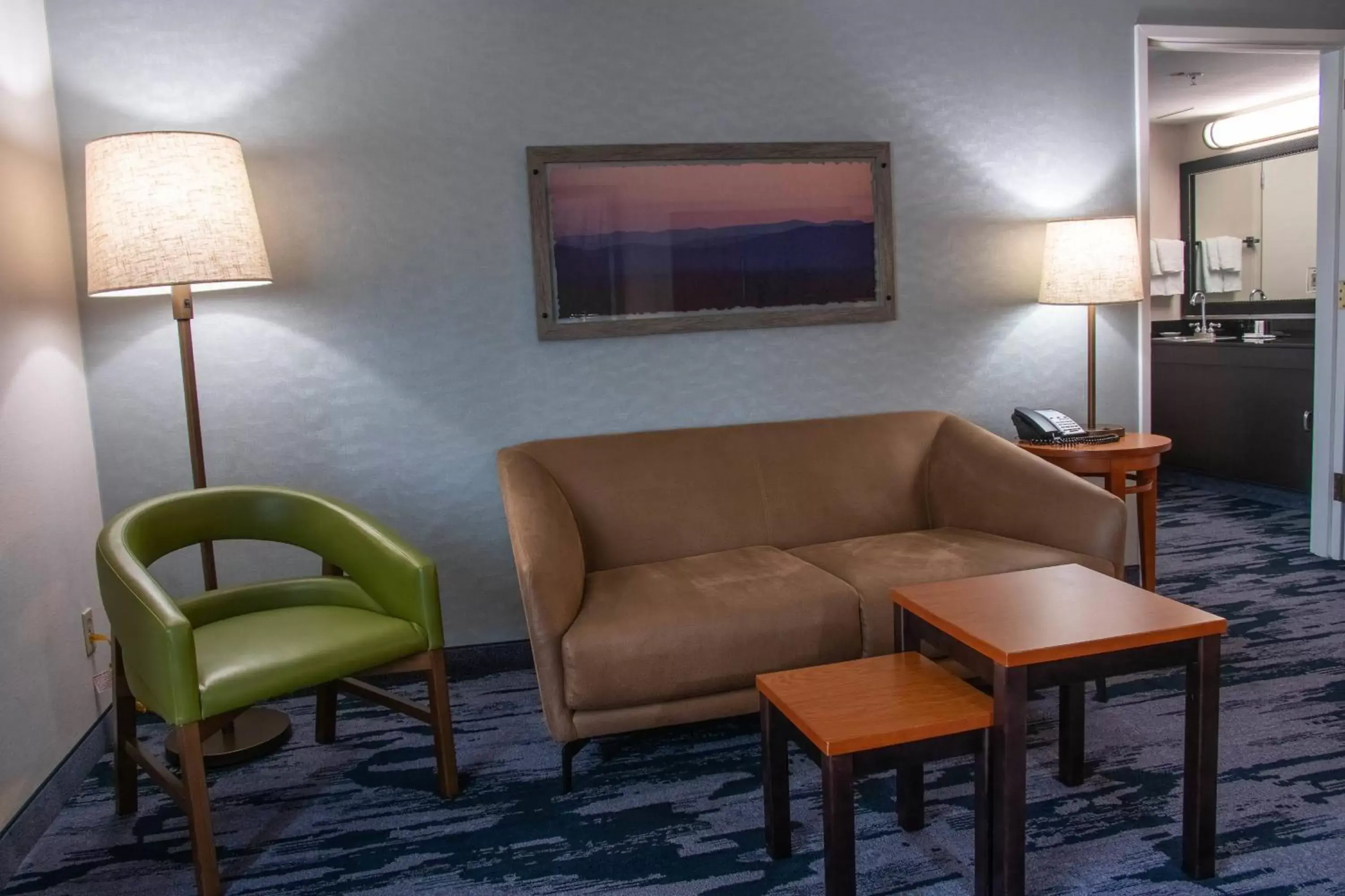 Living room, Seating Area in Fairfield Inn & Suites Anaheim North Buena Park