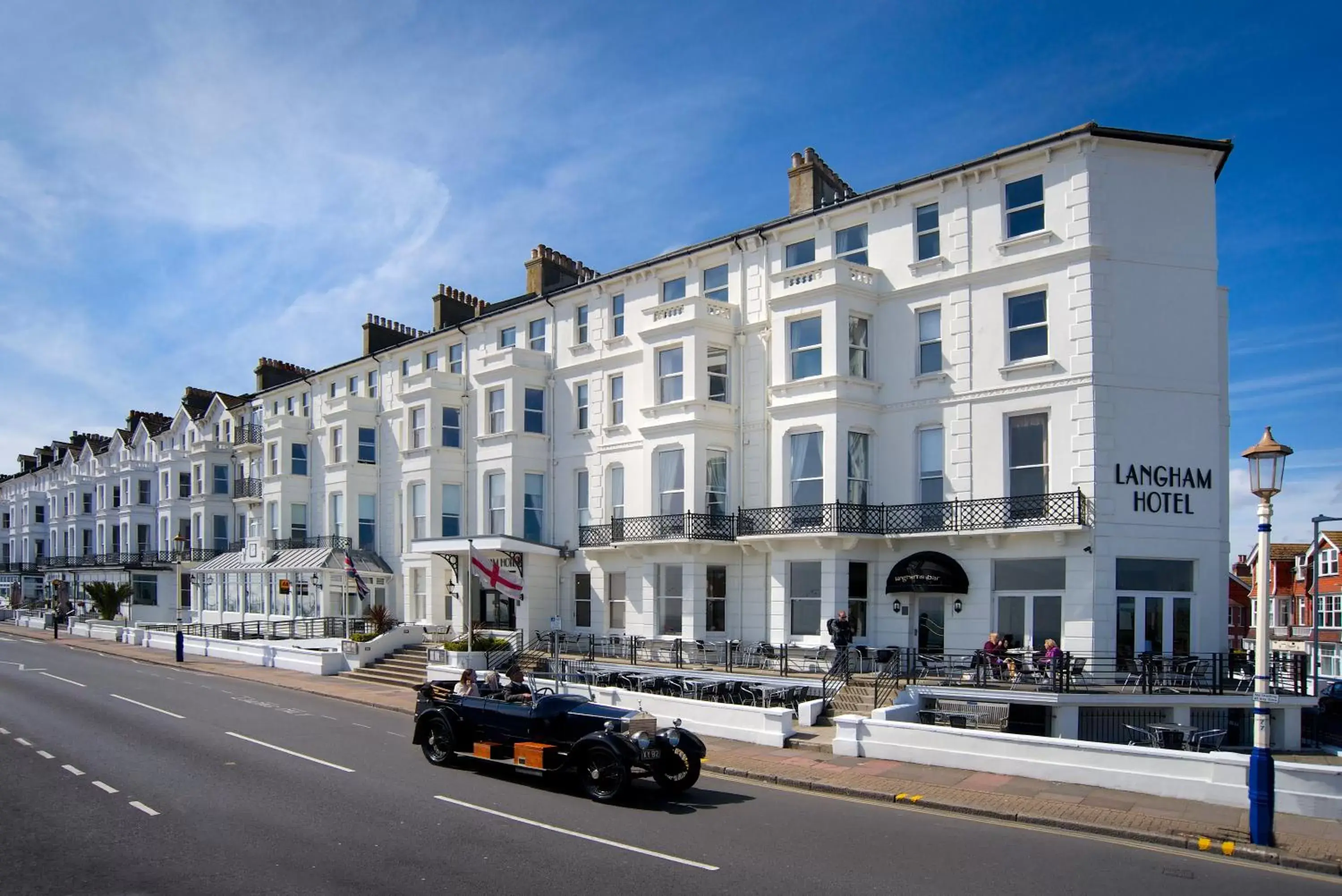 Balcony/Terrace in Langham Hotel Eastbourne