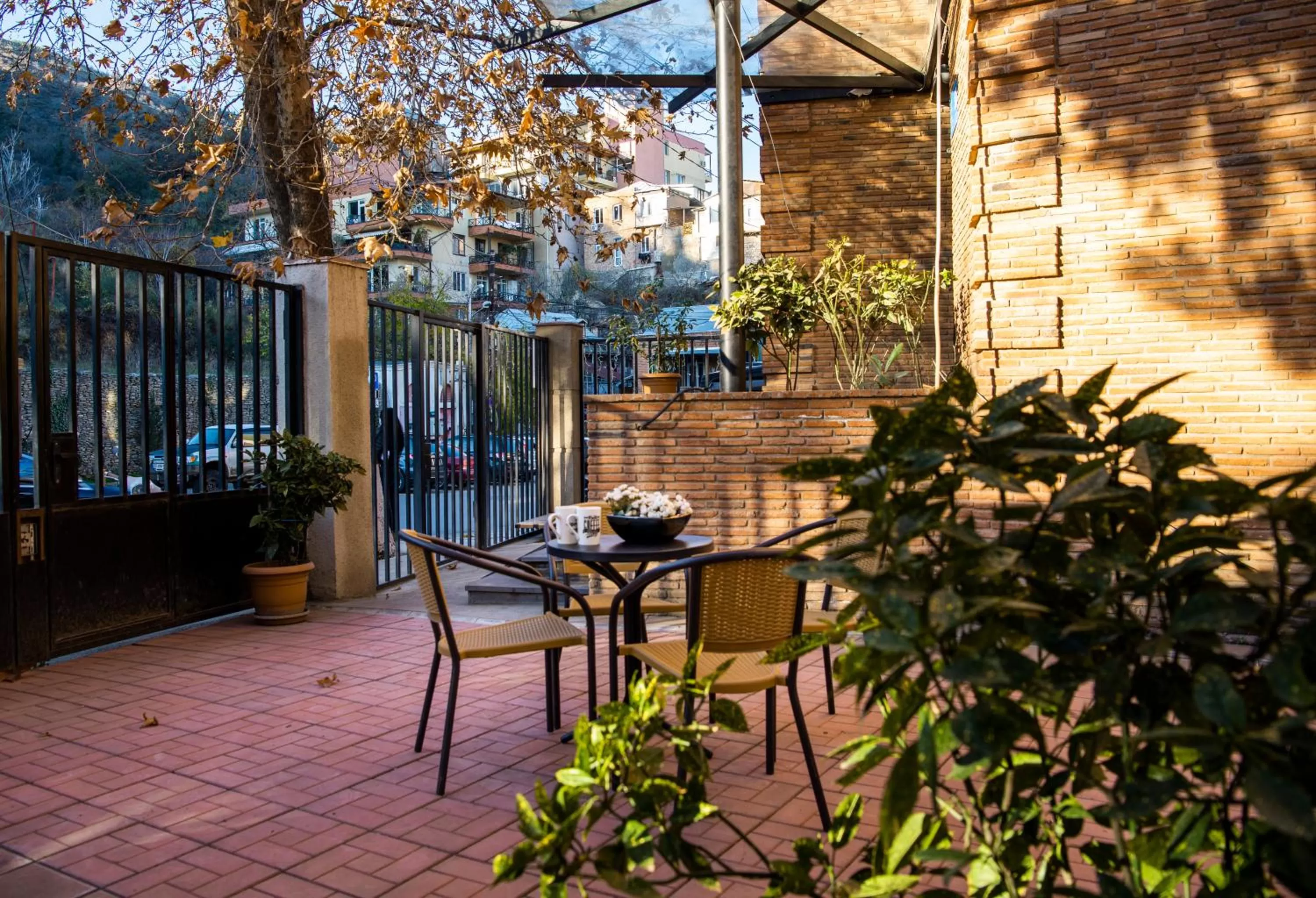 Garden in Sani Apart Hotel