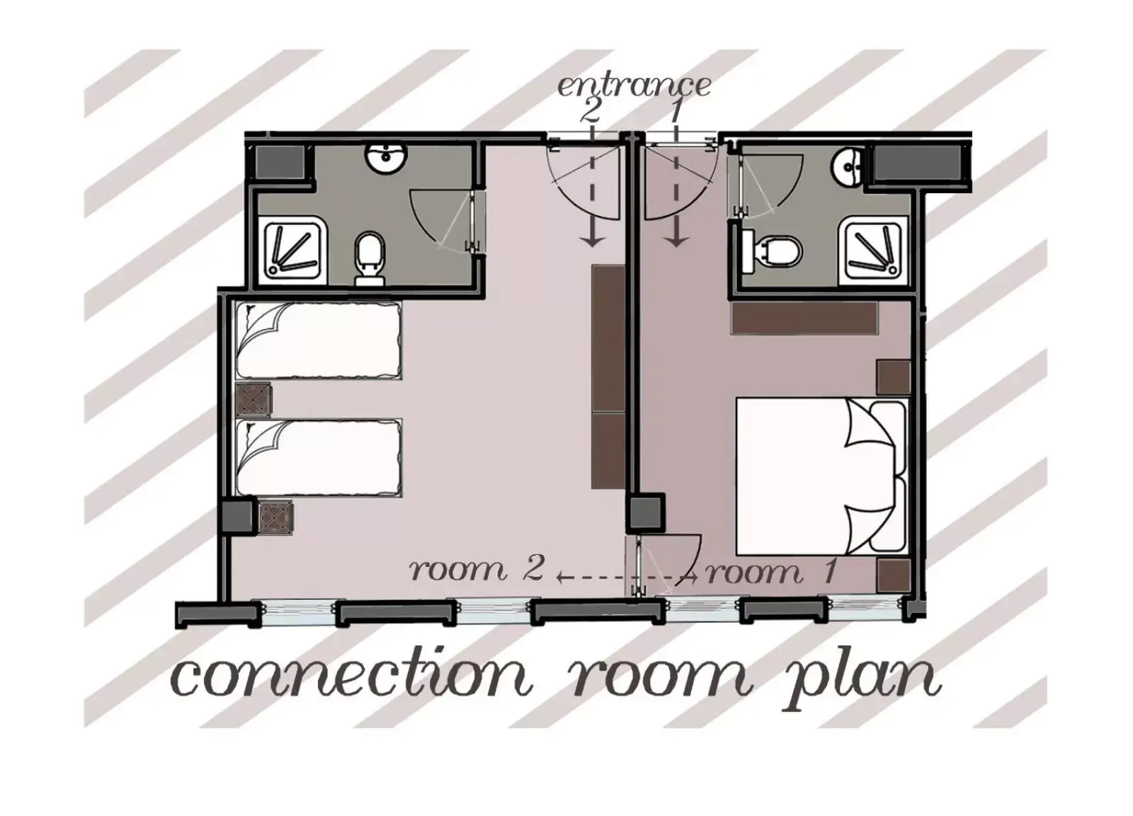 Floor Plan in Edibe Sultan Hotel