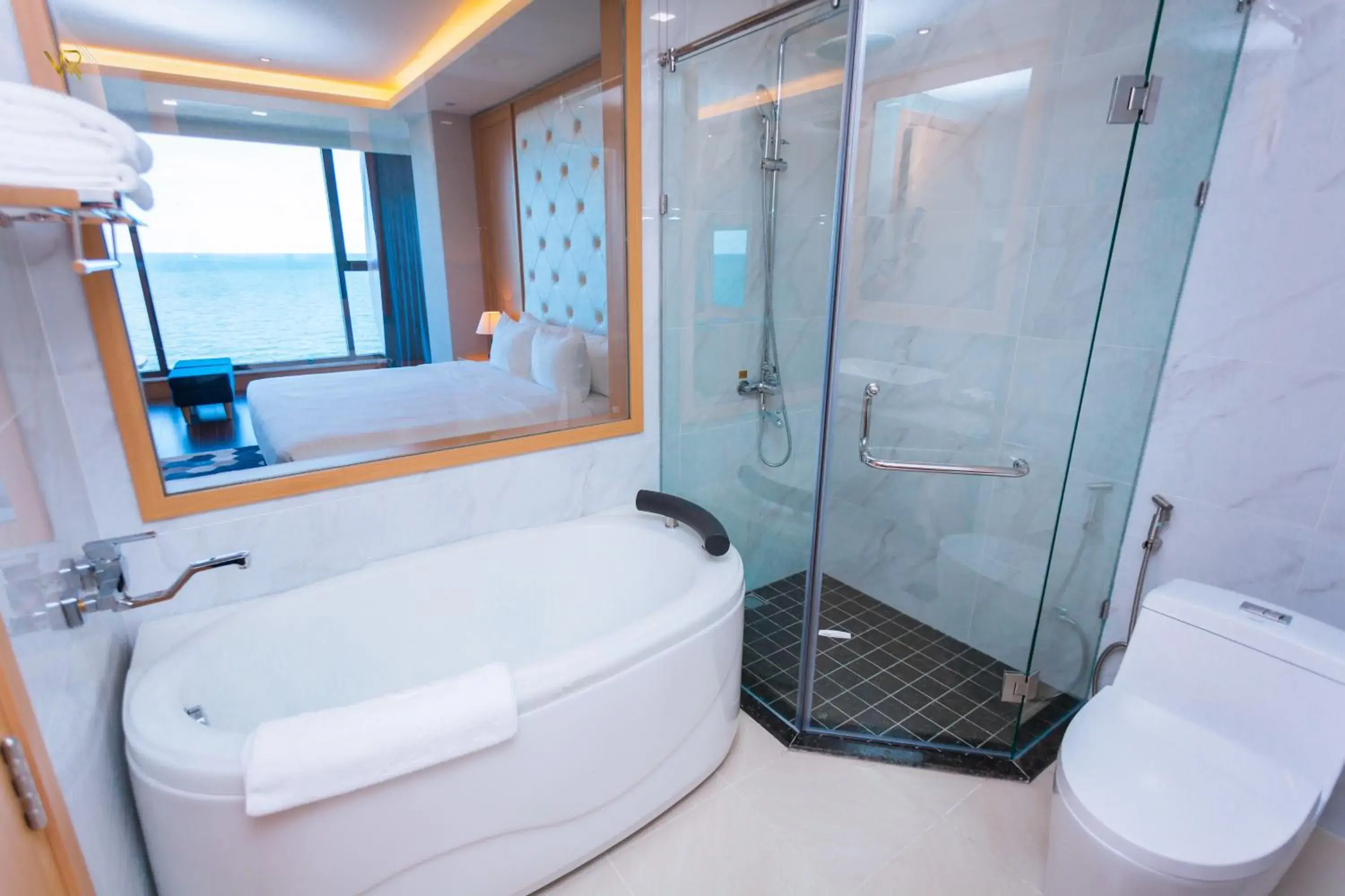 Bathroom in VUNG TAU RIVA HOTEL