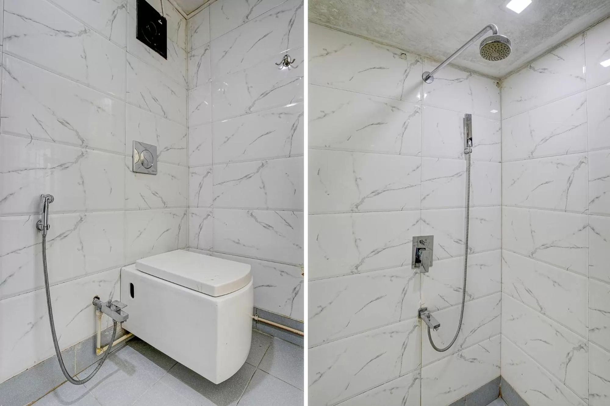 Bathroom in FabHotel Vardhan House