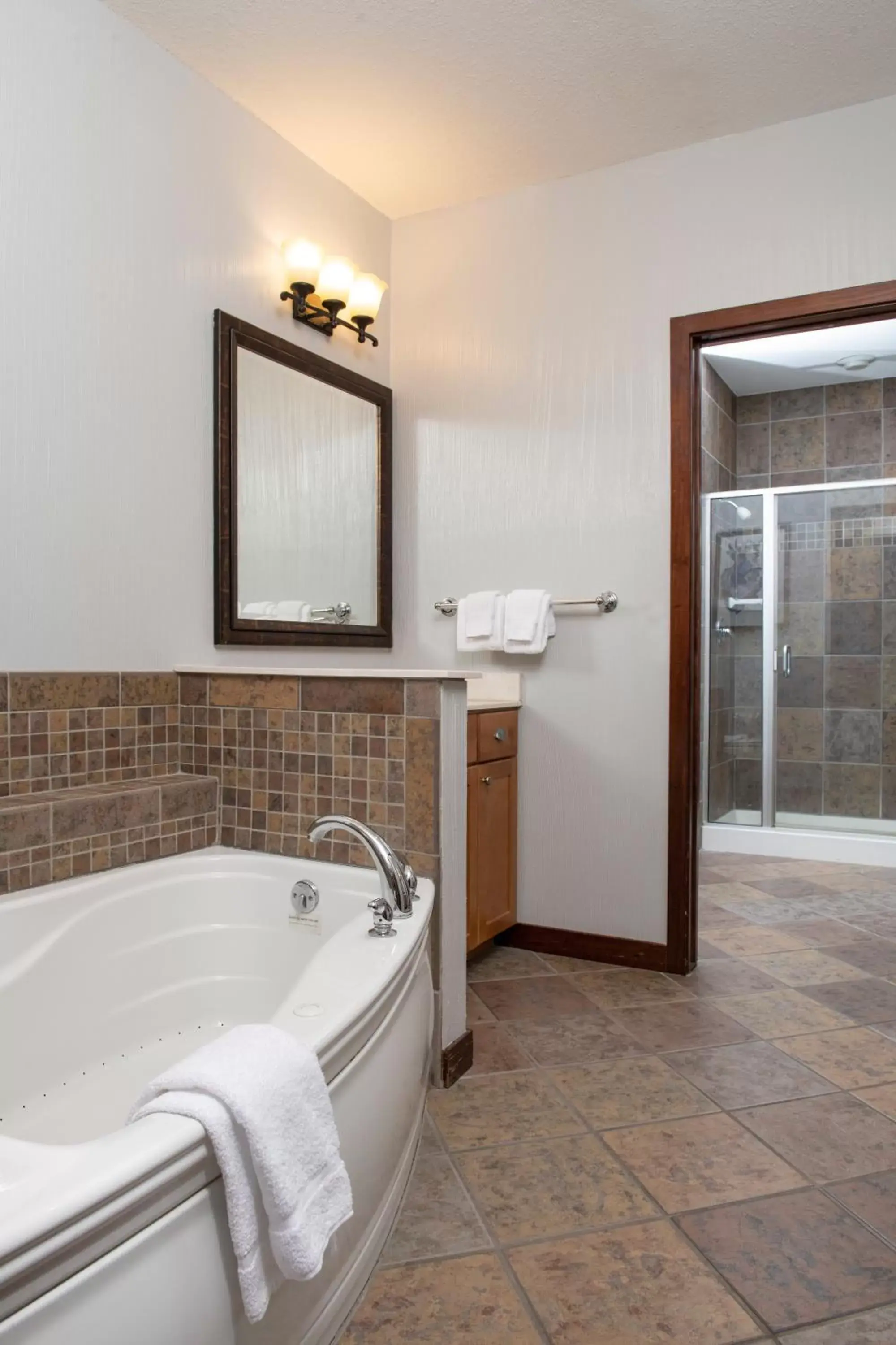 Bathroom in Club Wyndham Glacier Canyon