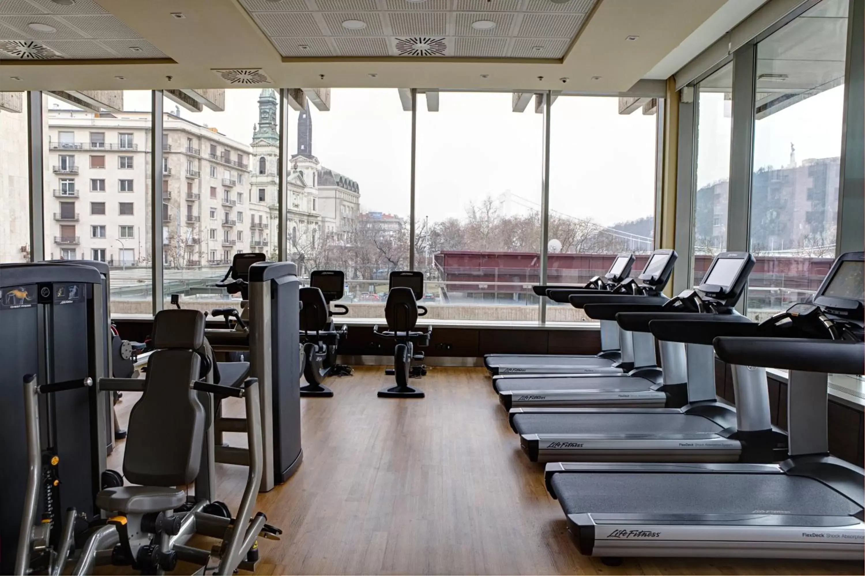 Fitness centre/facilities, Fitness Center/Facilities in Budapest Marriott Hotel