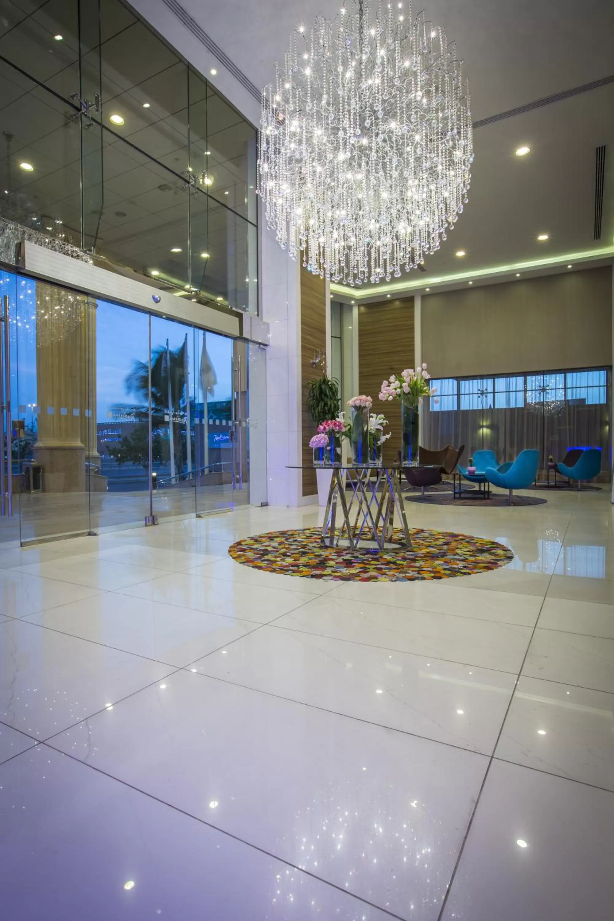 Lobby or reception in Radisson Blu Plaza Jeddah
