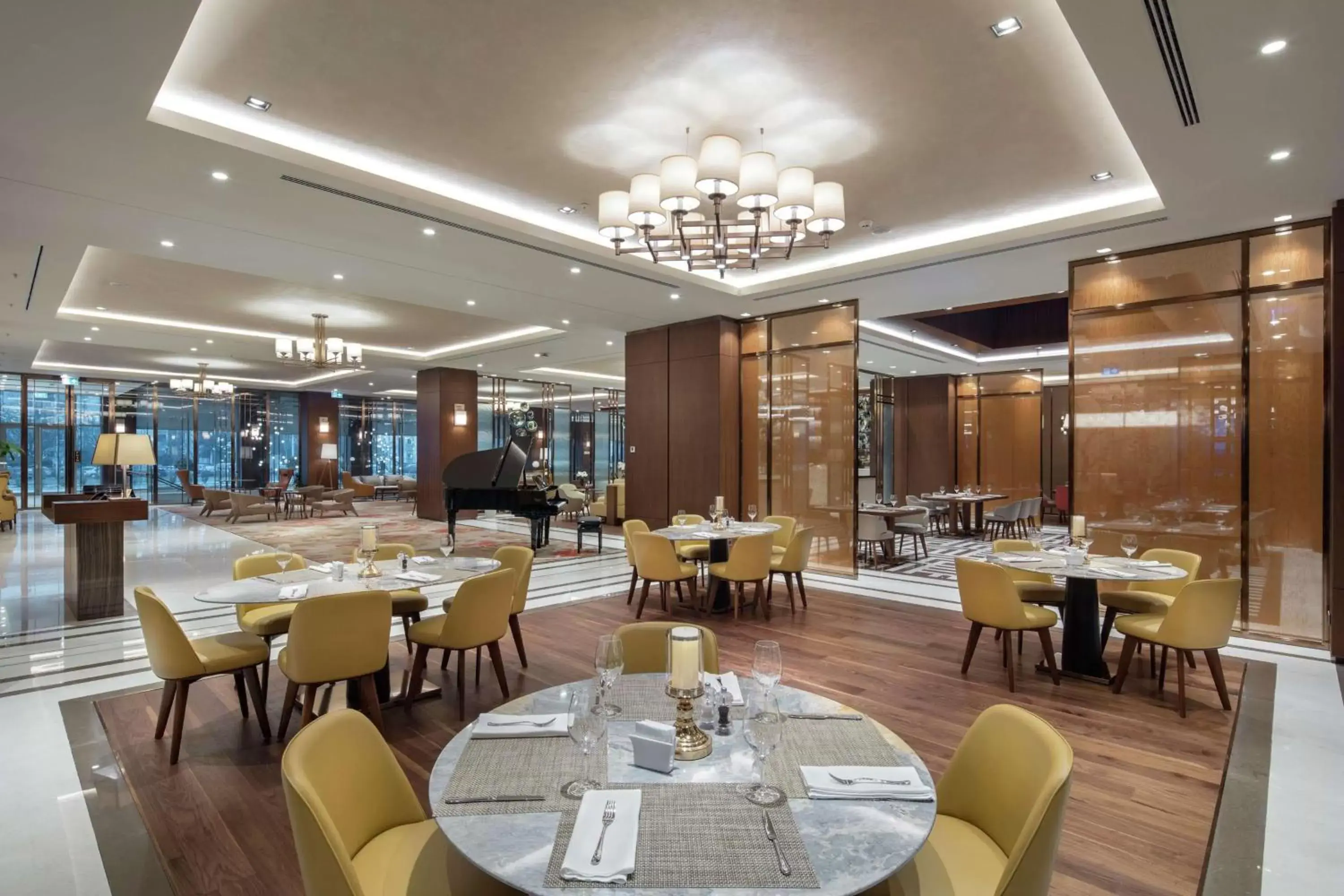 Dining area, Restaurant/Places to Eat in DoubleTree By Hilton Skopje