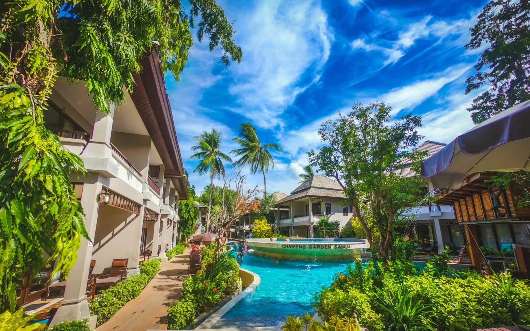 Property building in Chaweng Garden Beach Resort - SHA Plus