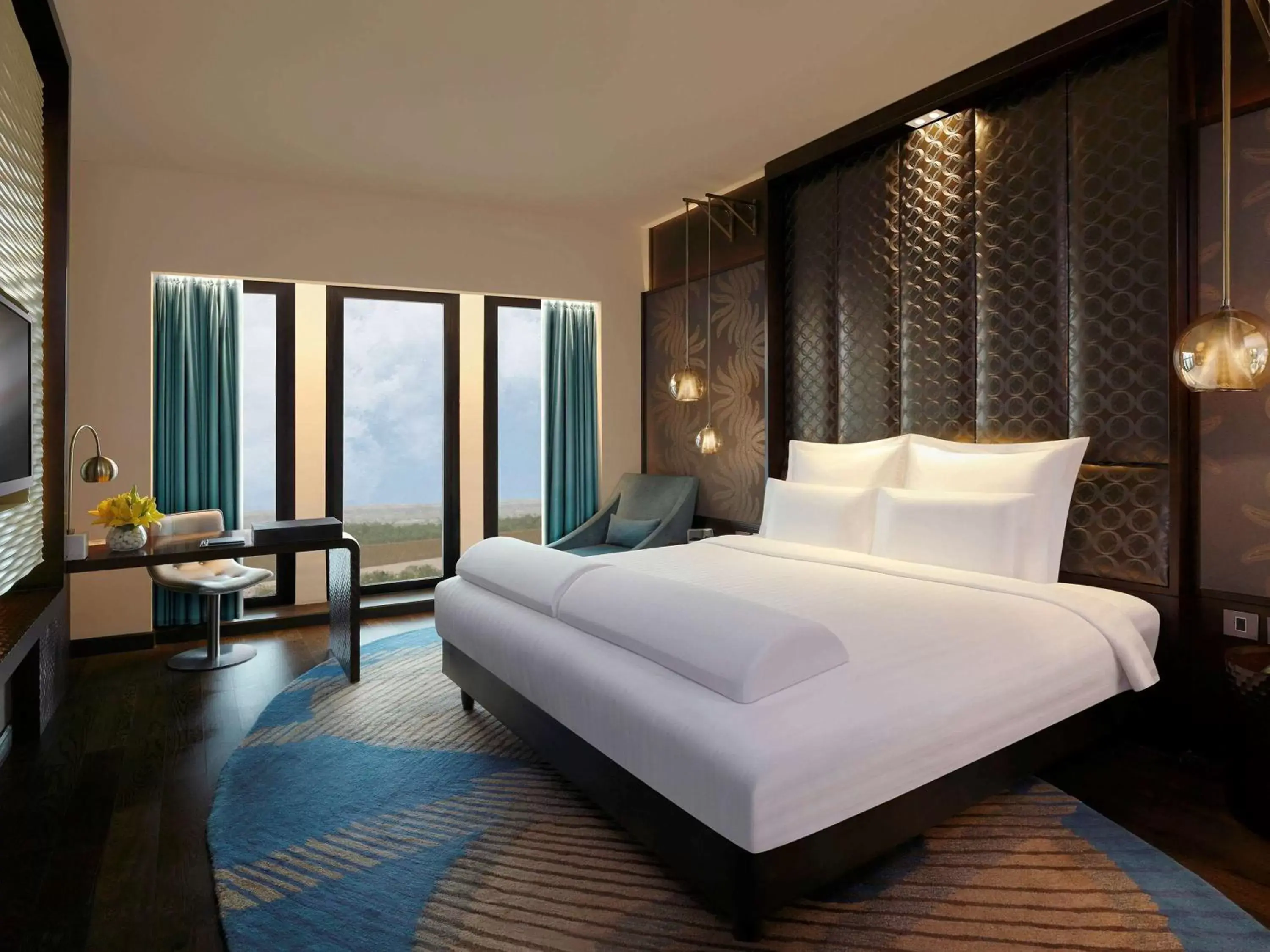 Photo of the whole room, Bed in Pullman New Delhi Aerocity- International Airport