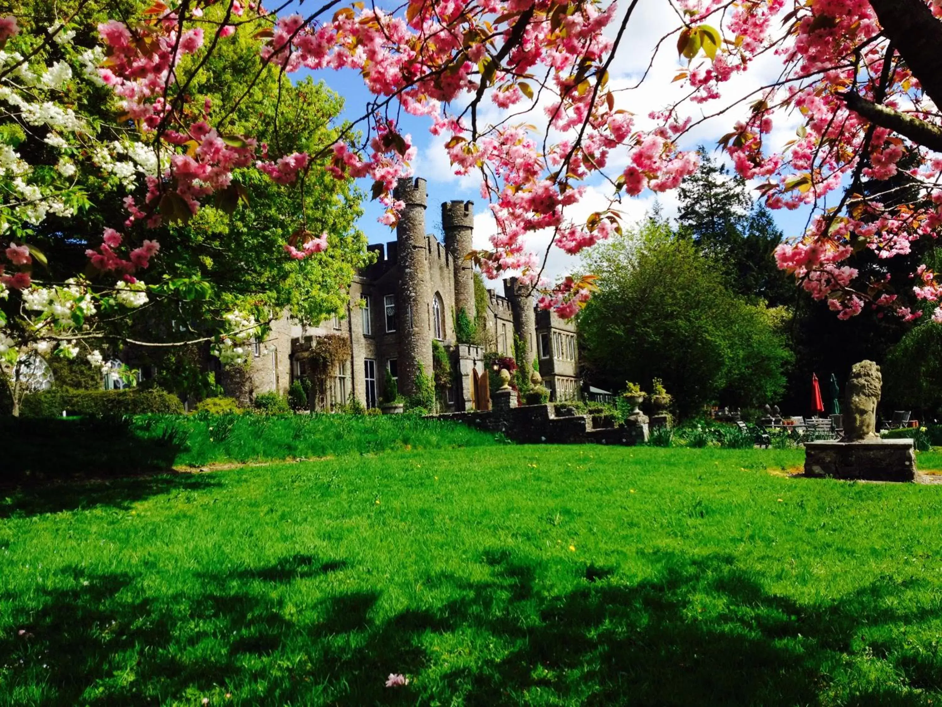 Property building, Garden in Augill Castle