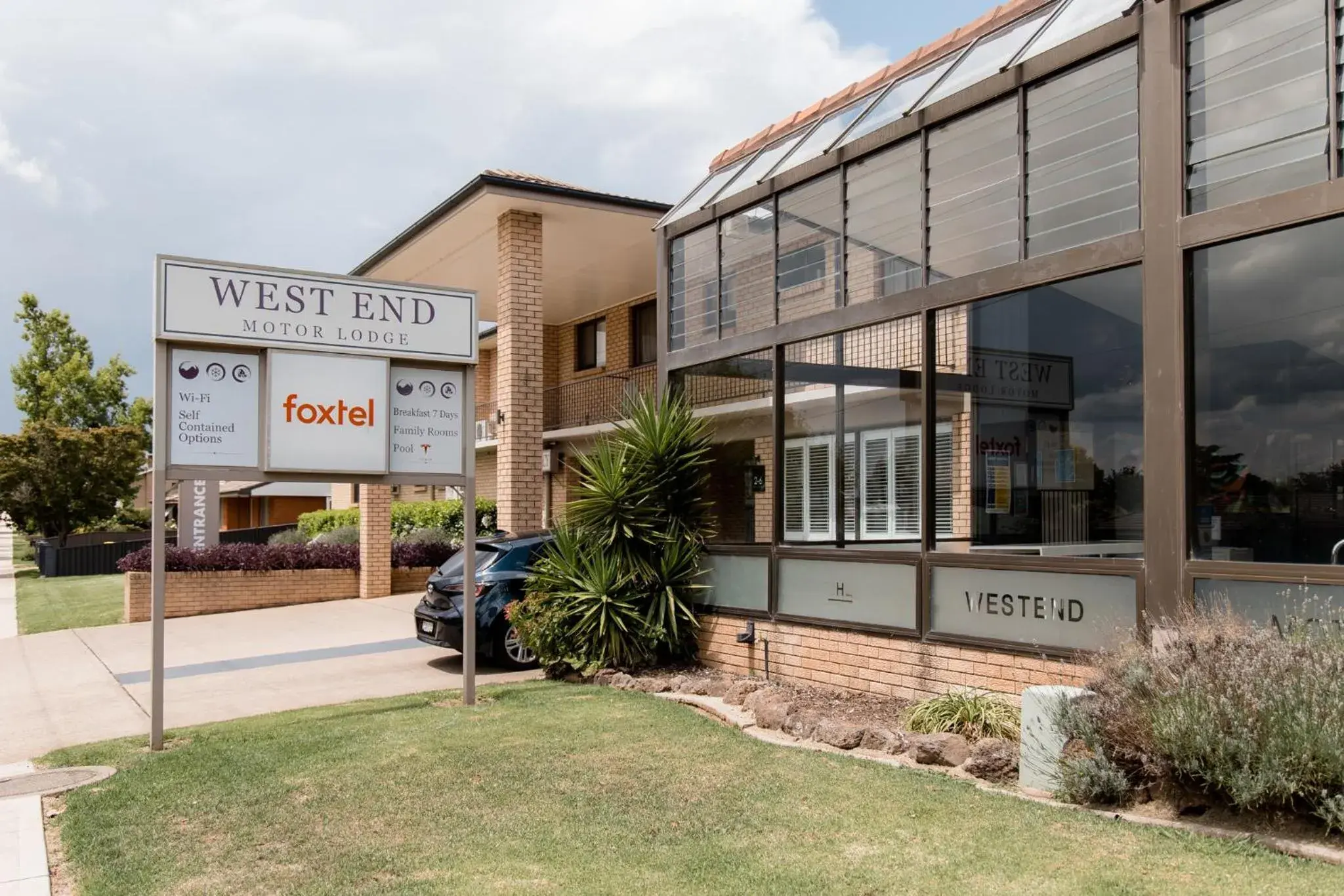 Property Building in West End Motor Lodge