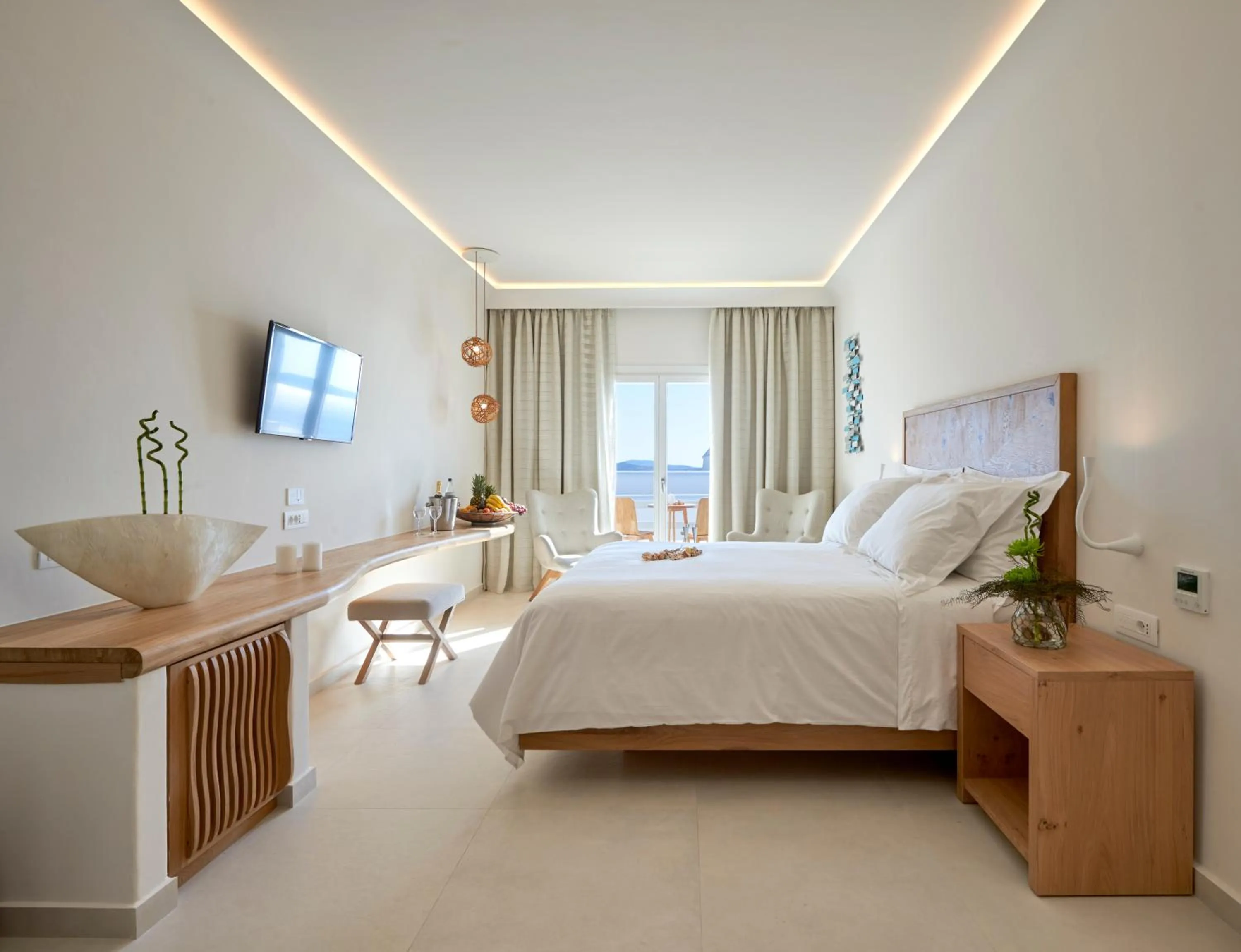 Photo of the whole room, Bed in Anax Resort and Spa