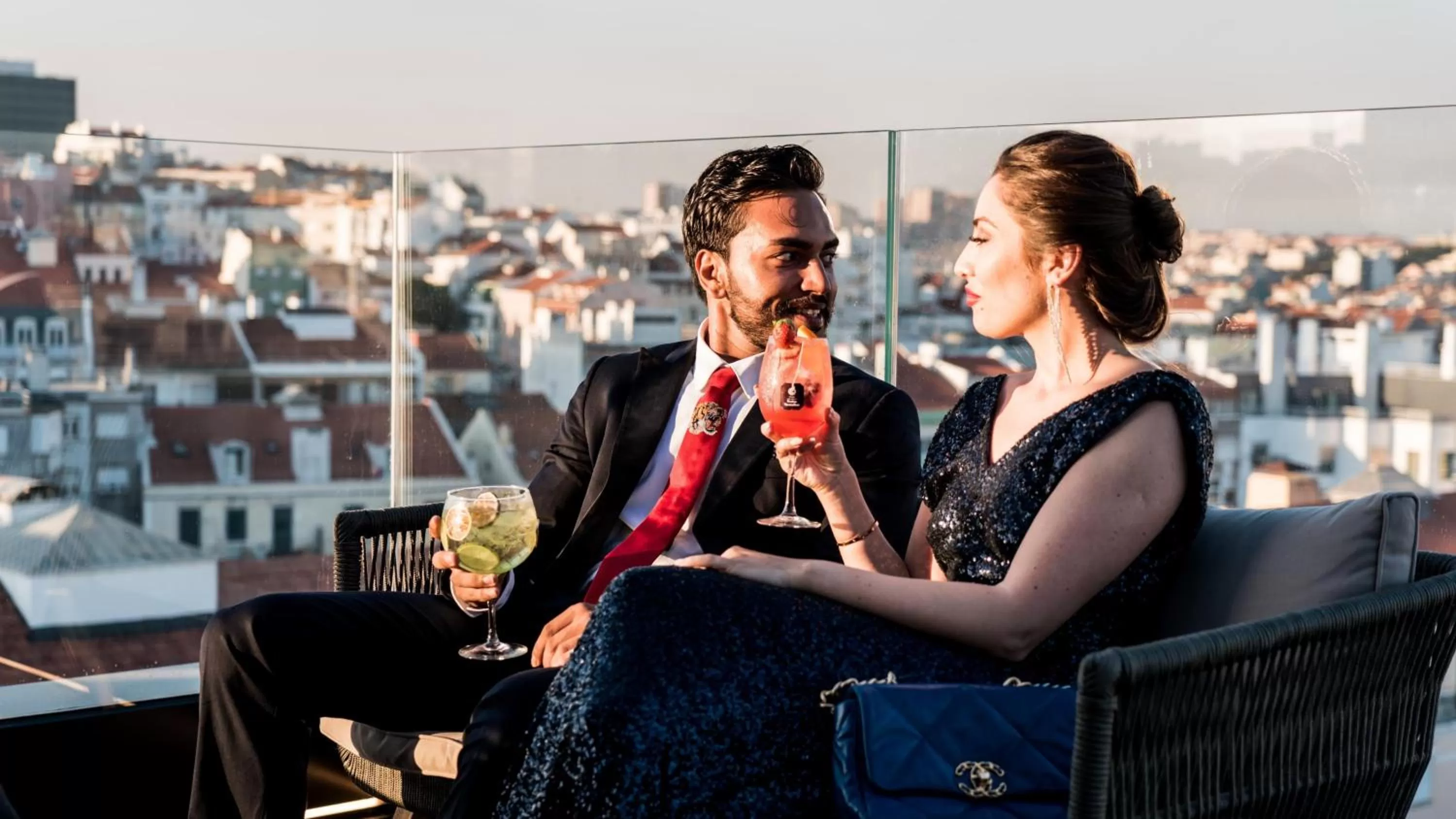 People in Hills Hotel Lisboa