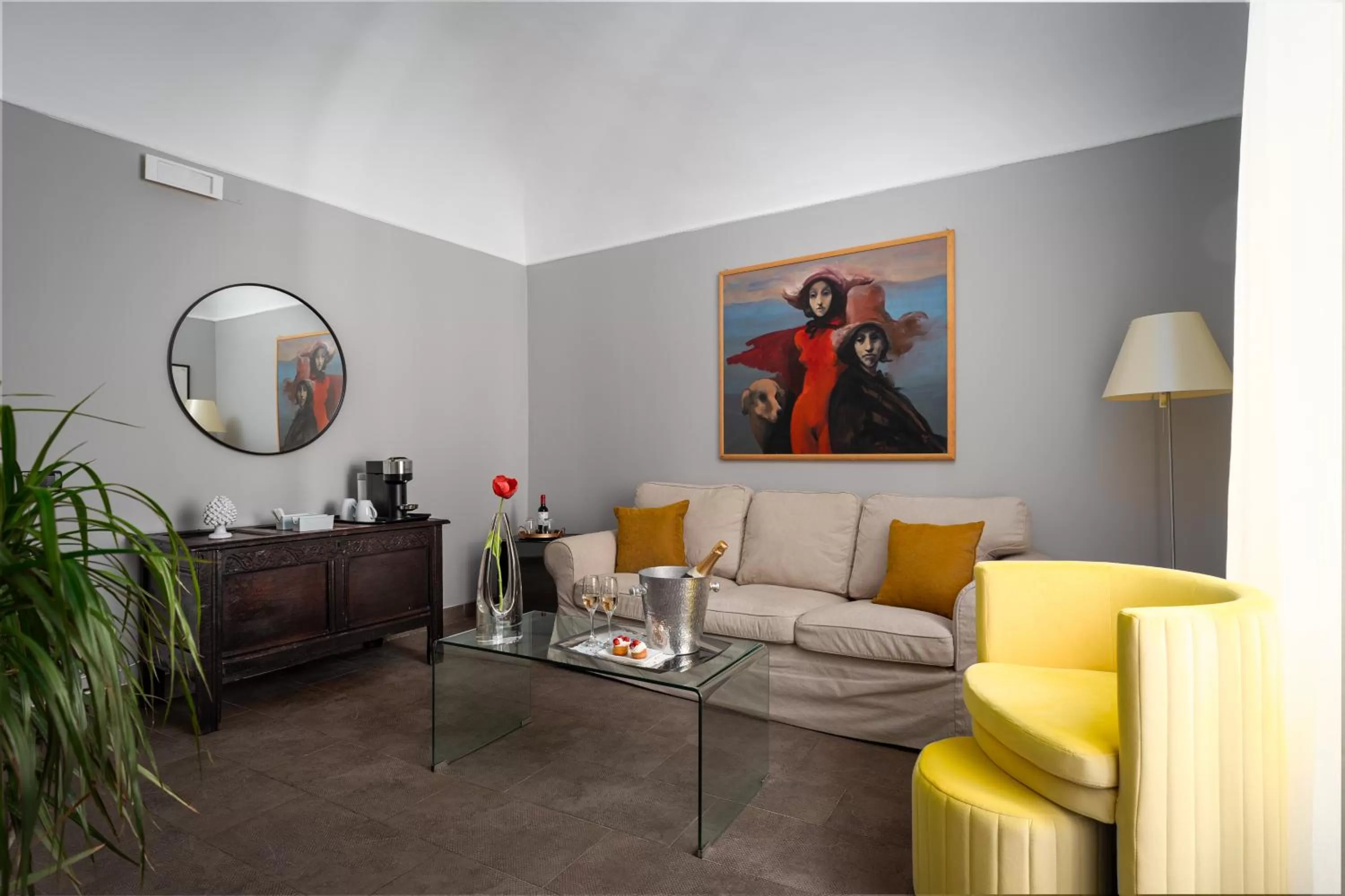 Living room in B&B Sant'Agostino