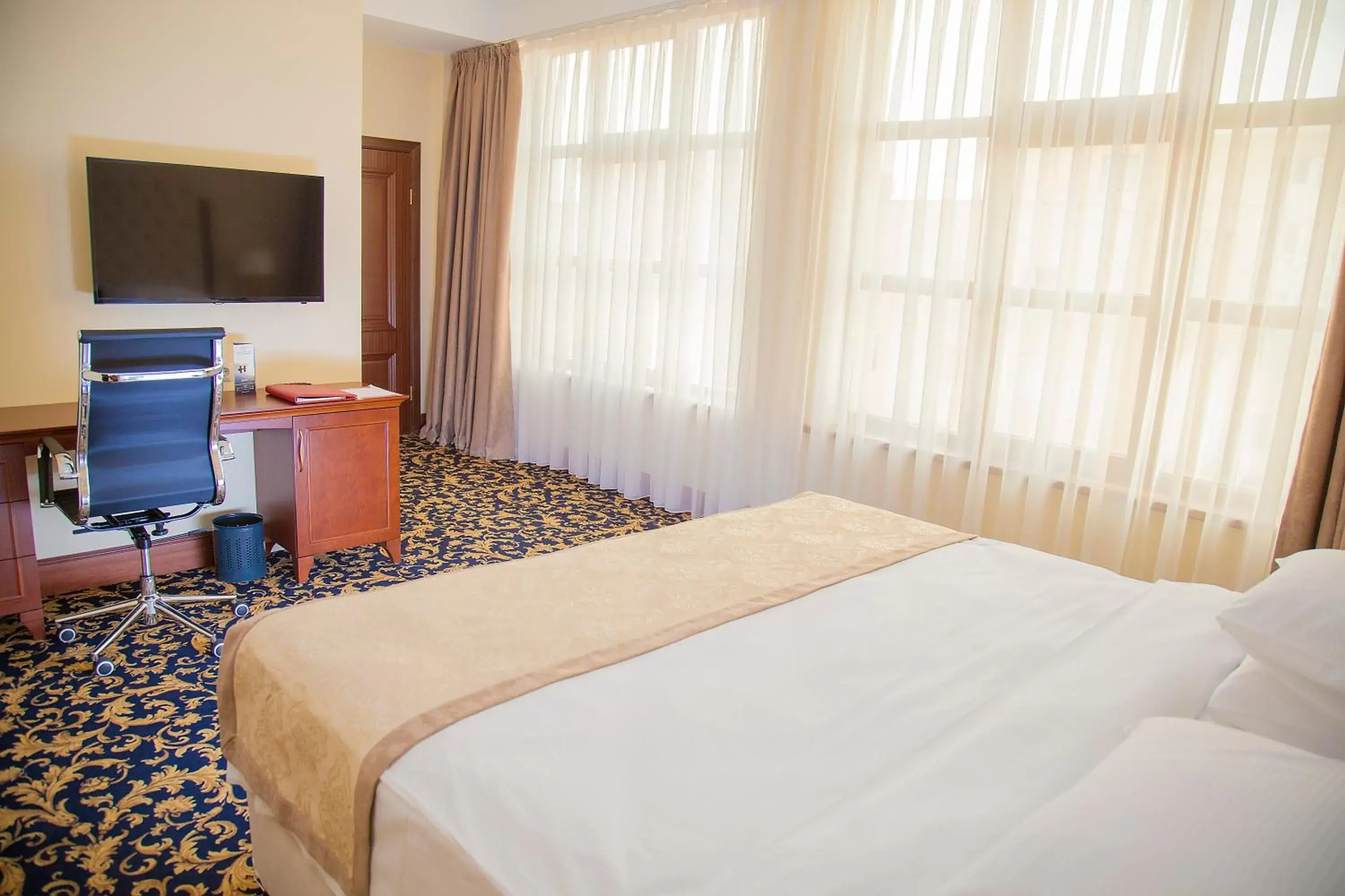 Bed in Ramada Almaty