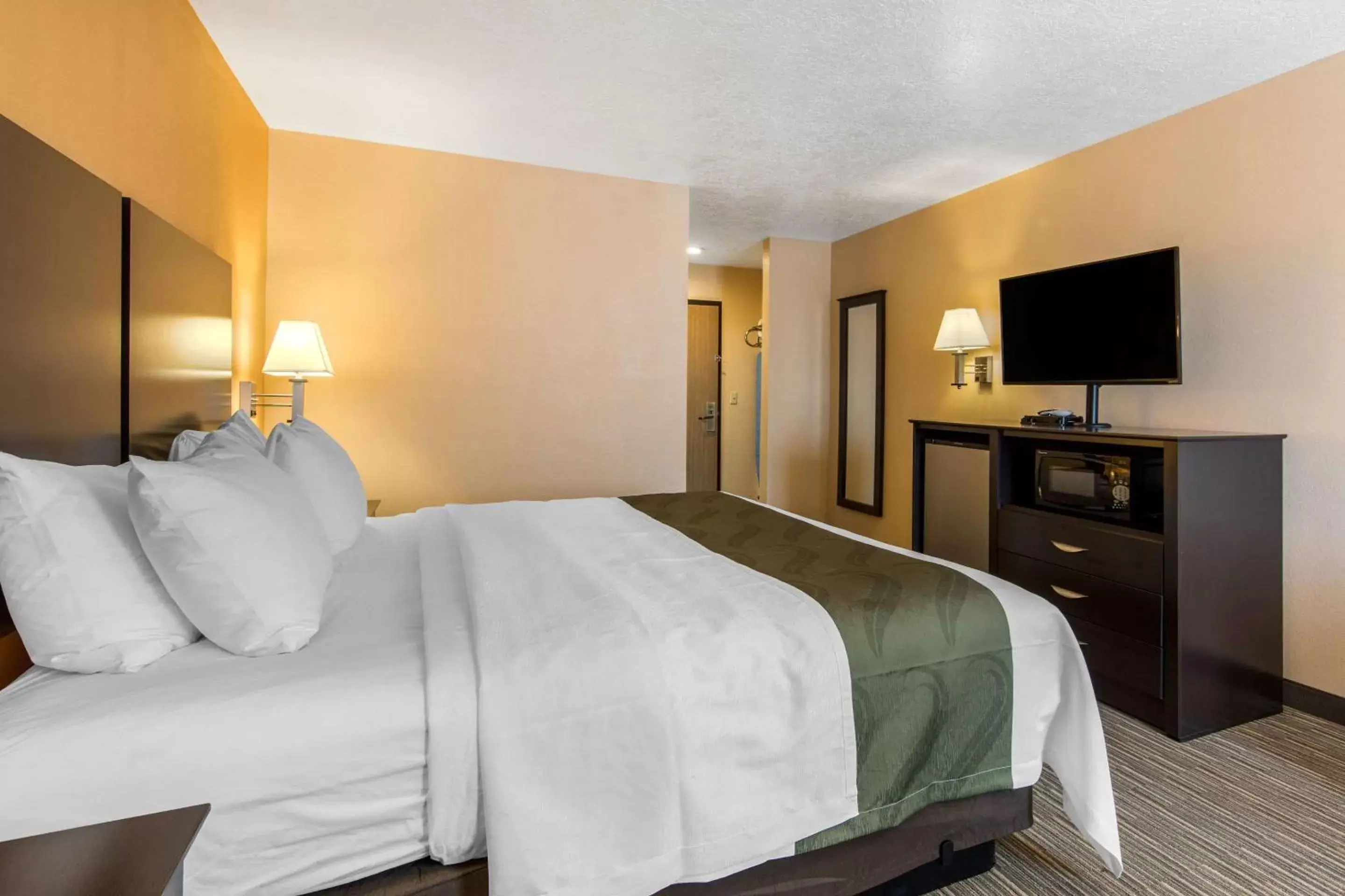 Photo of the whole room, Bed in Quality Inn & Suites Albuquerque North near Balloon Fiesta Park