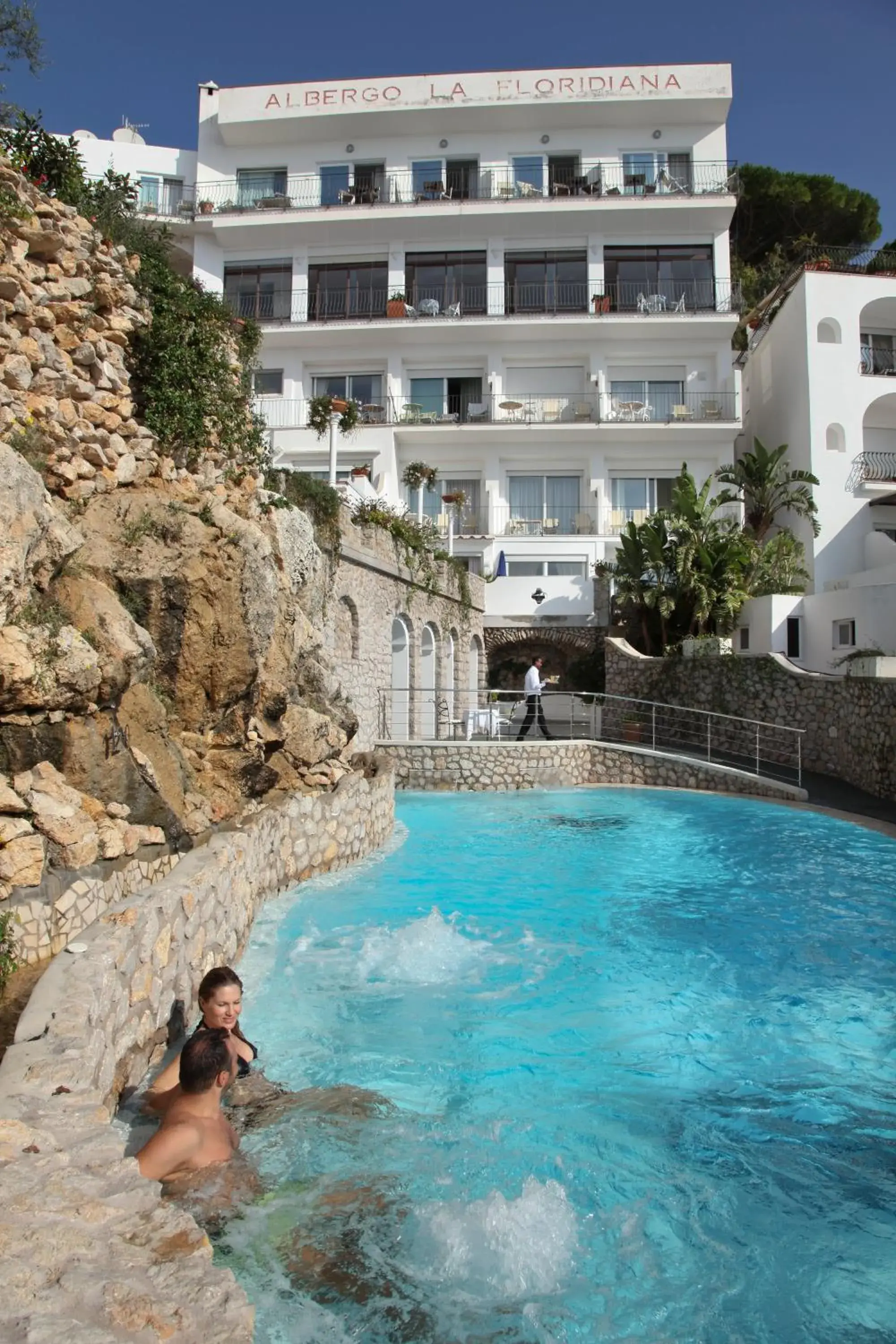 Facade/entrance, Swimming Pool in Hotel La Floridiana