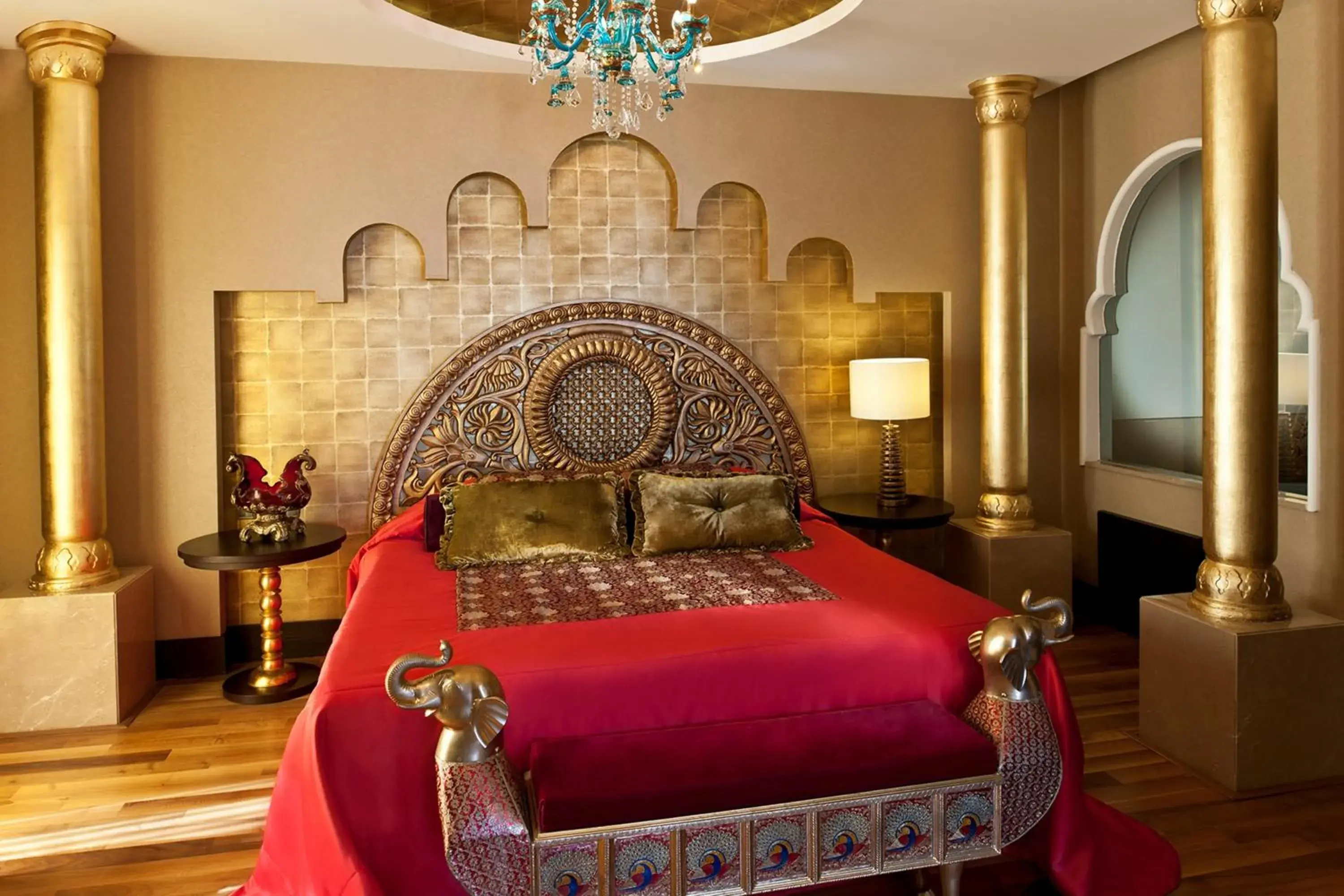 Bed in Spice Hotel & Spa