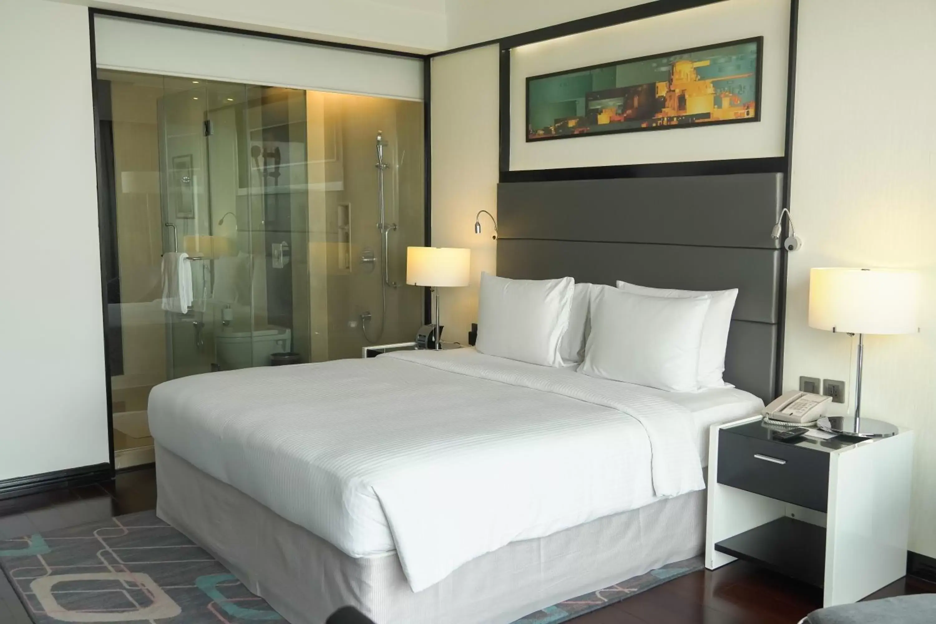 Bed in Crowne Plaza Pune City Centre, an IHG Hotel