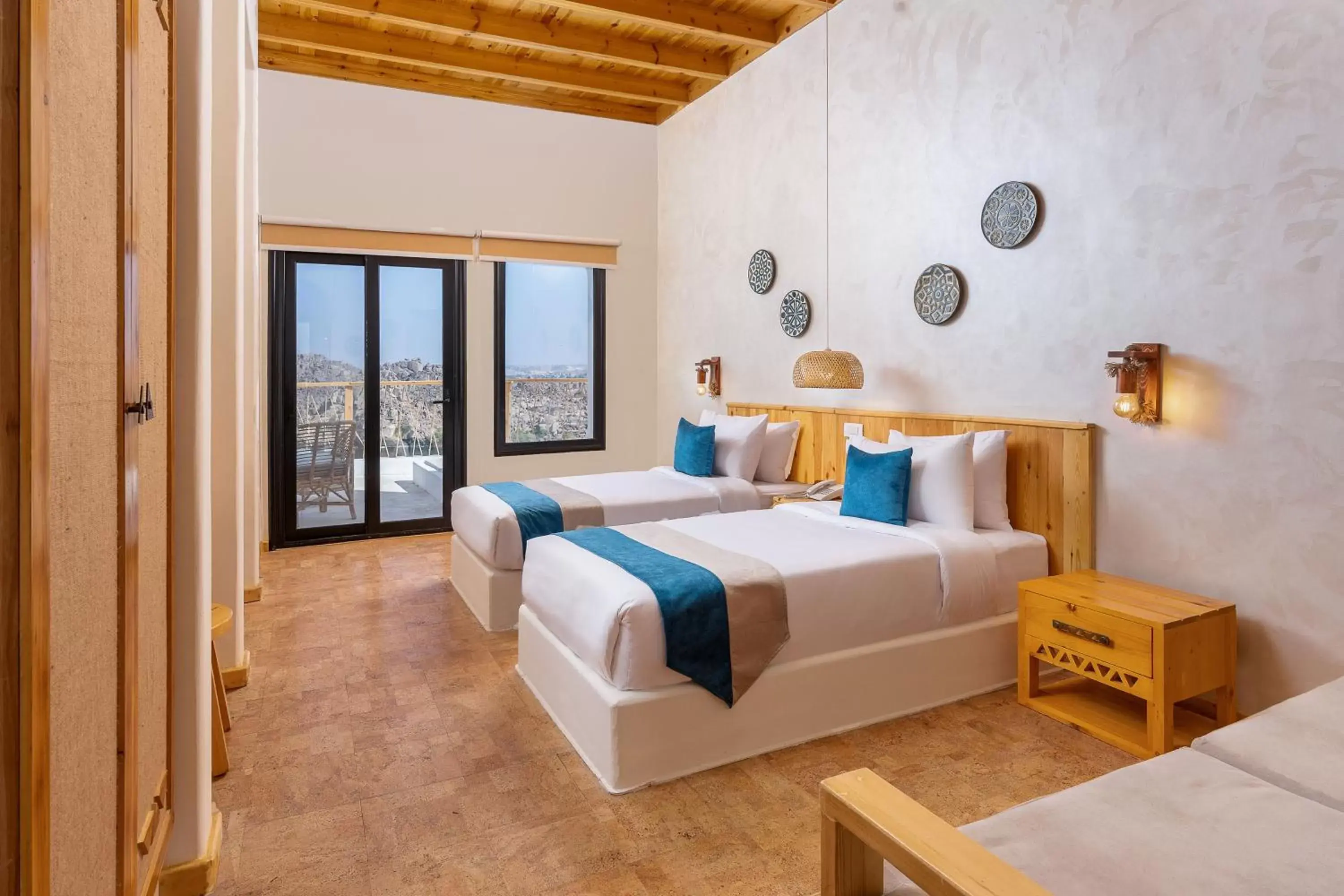 Premium Select Twin Room with Temple and Nile View in Benben by Dhara Hotels - Adults Only Premium Select Twin Room with Temple and Nile View in Benben by Dhara Hotels - Adults Only