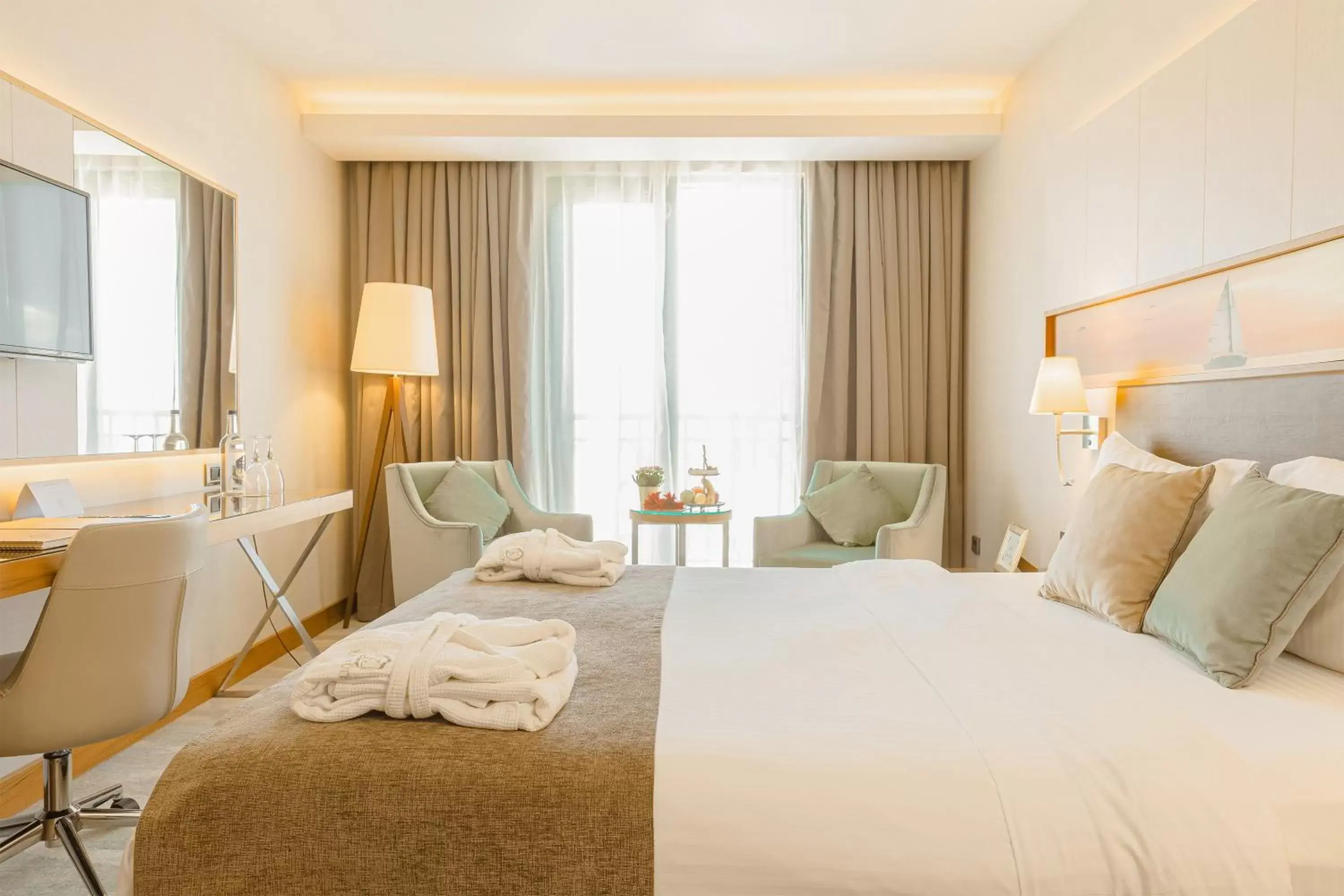 Bed in Kahya Hotel Ankara