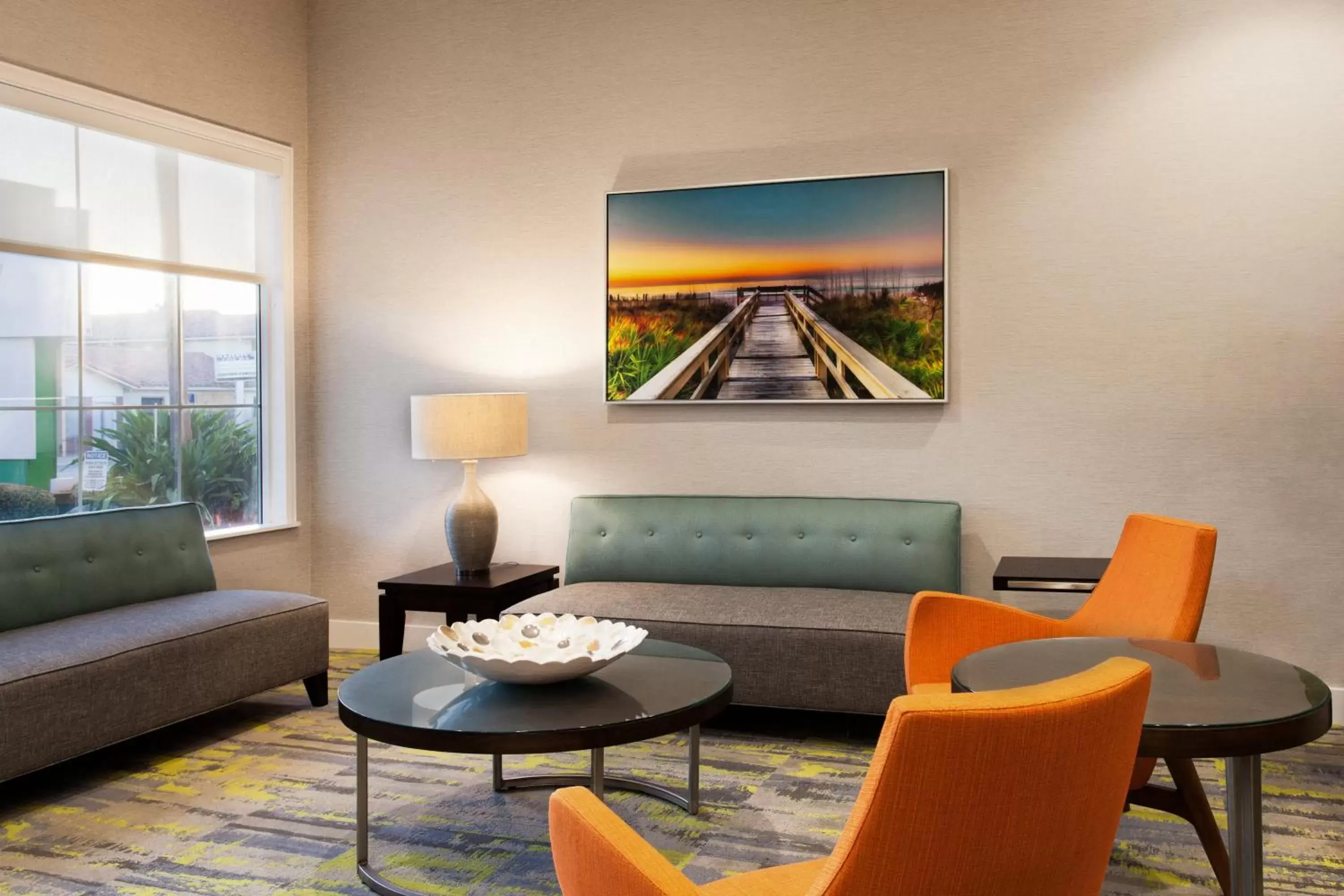 Property building, Seating Area in Holiday Inn Hotel & Suites Daytona Beach On The Ocean, an IHG Hotel