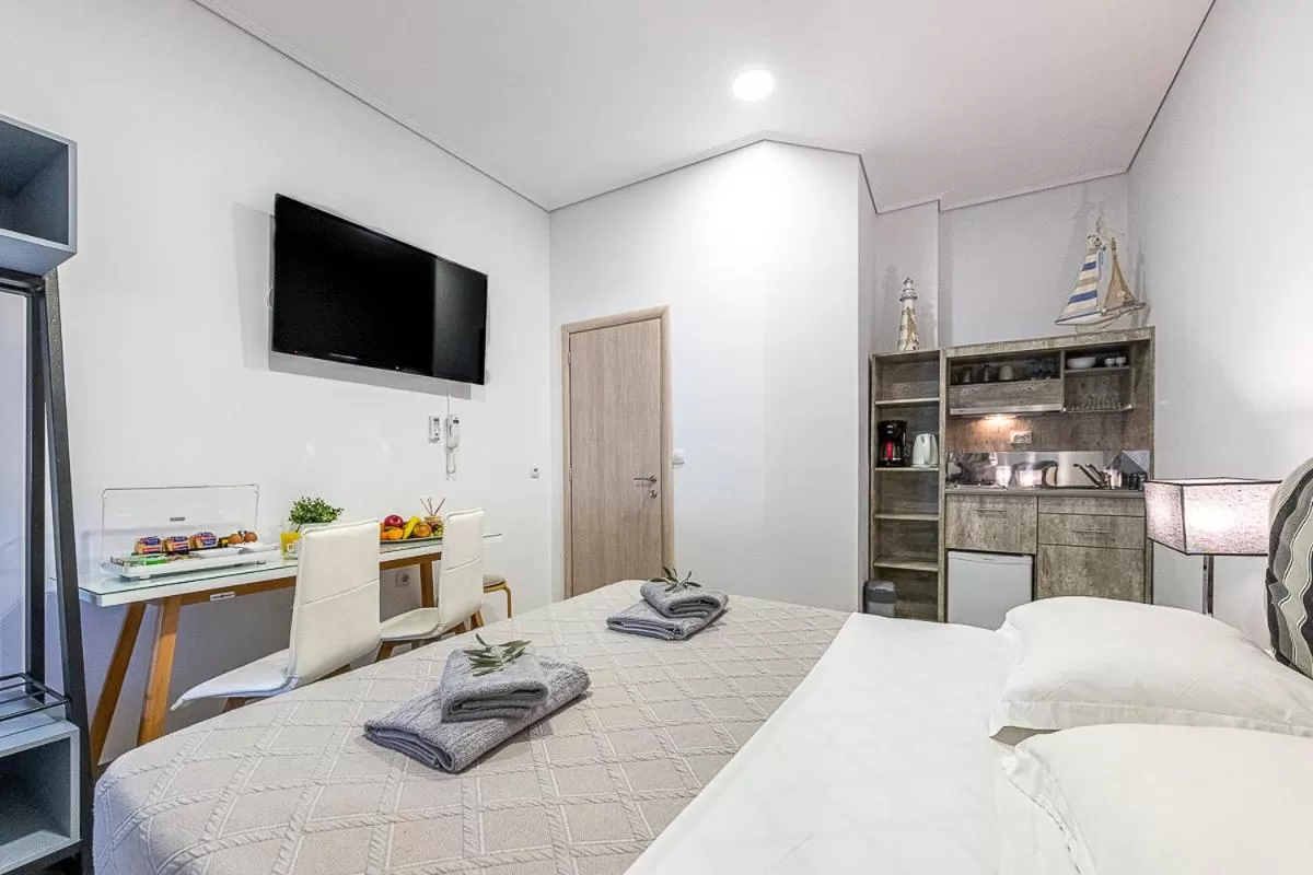 Bed in Comfort Stay Athens Airport Hotel - FREE shuttle from and to the airport