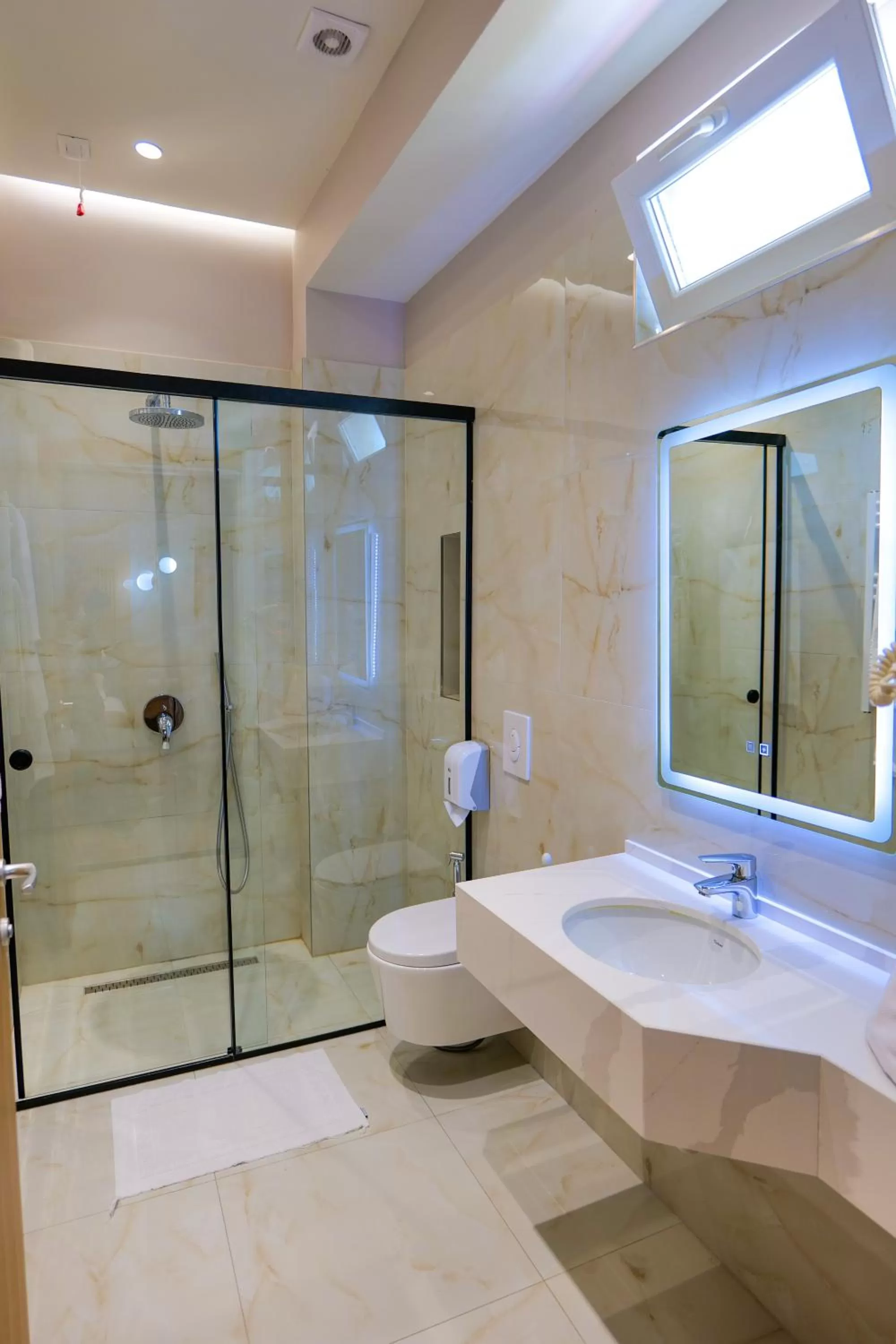 Bathroom in LORD Hotel