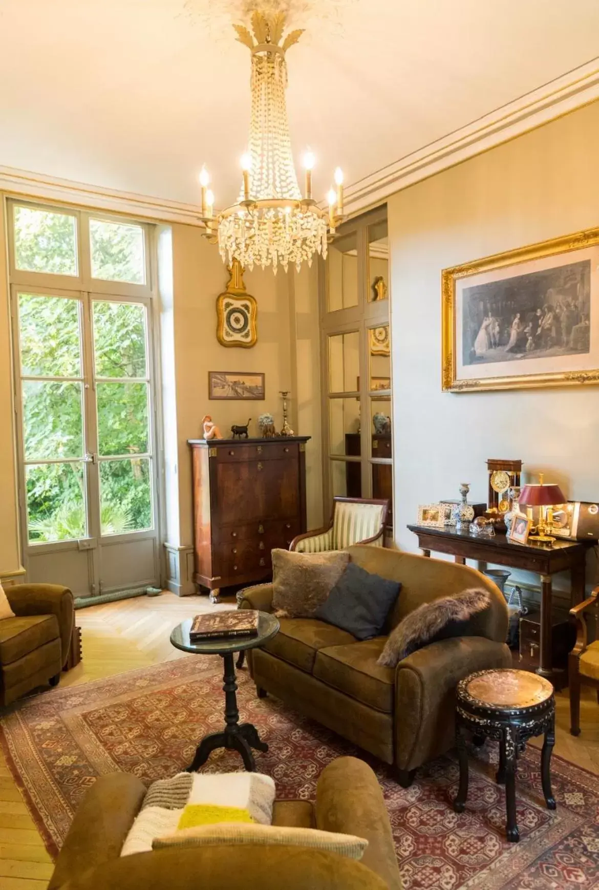 Seating Area in Château du Rondon