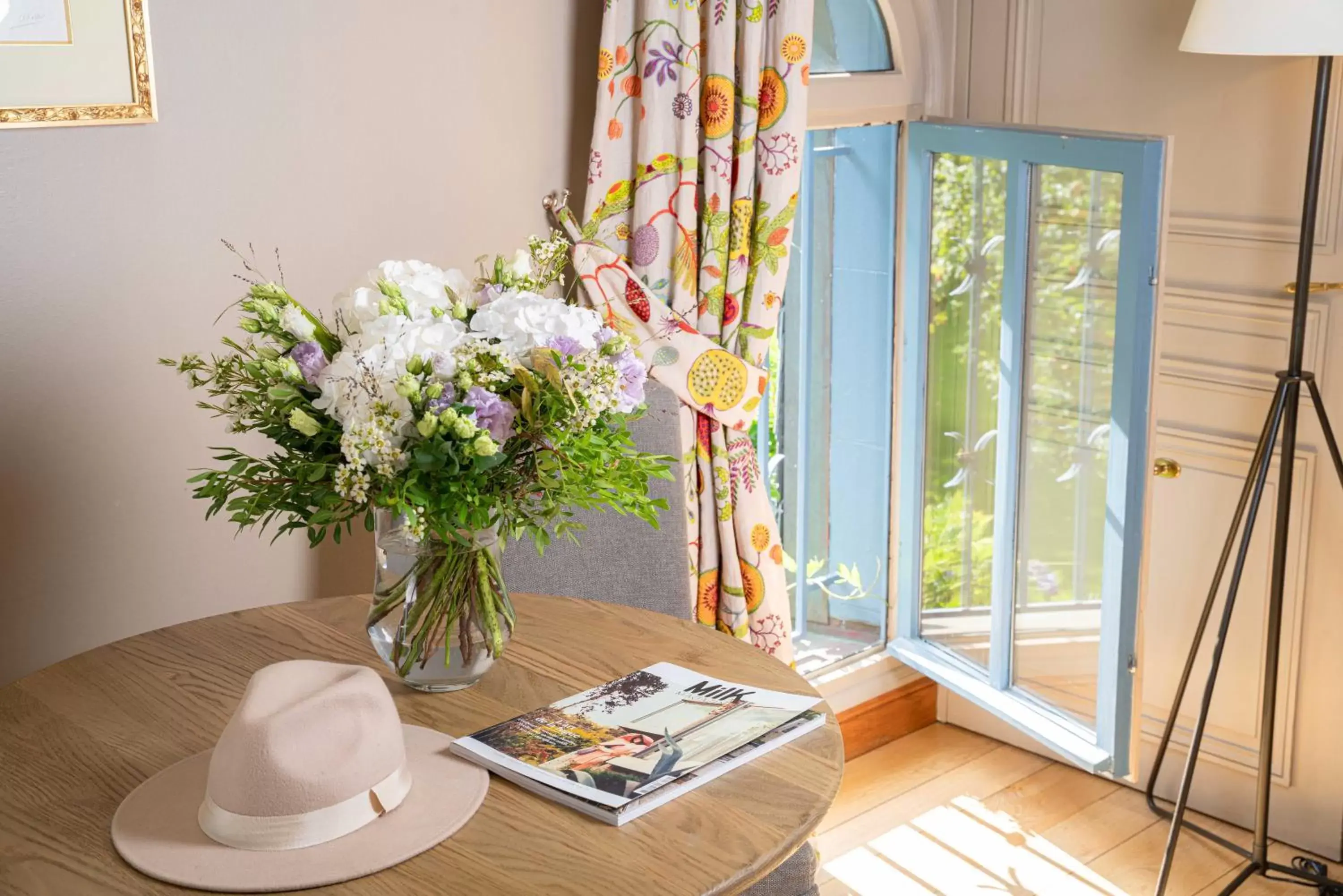 Bedroom in La Ferme Saint Simeon Spa - Relais & Chateaux