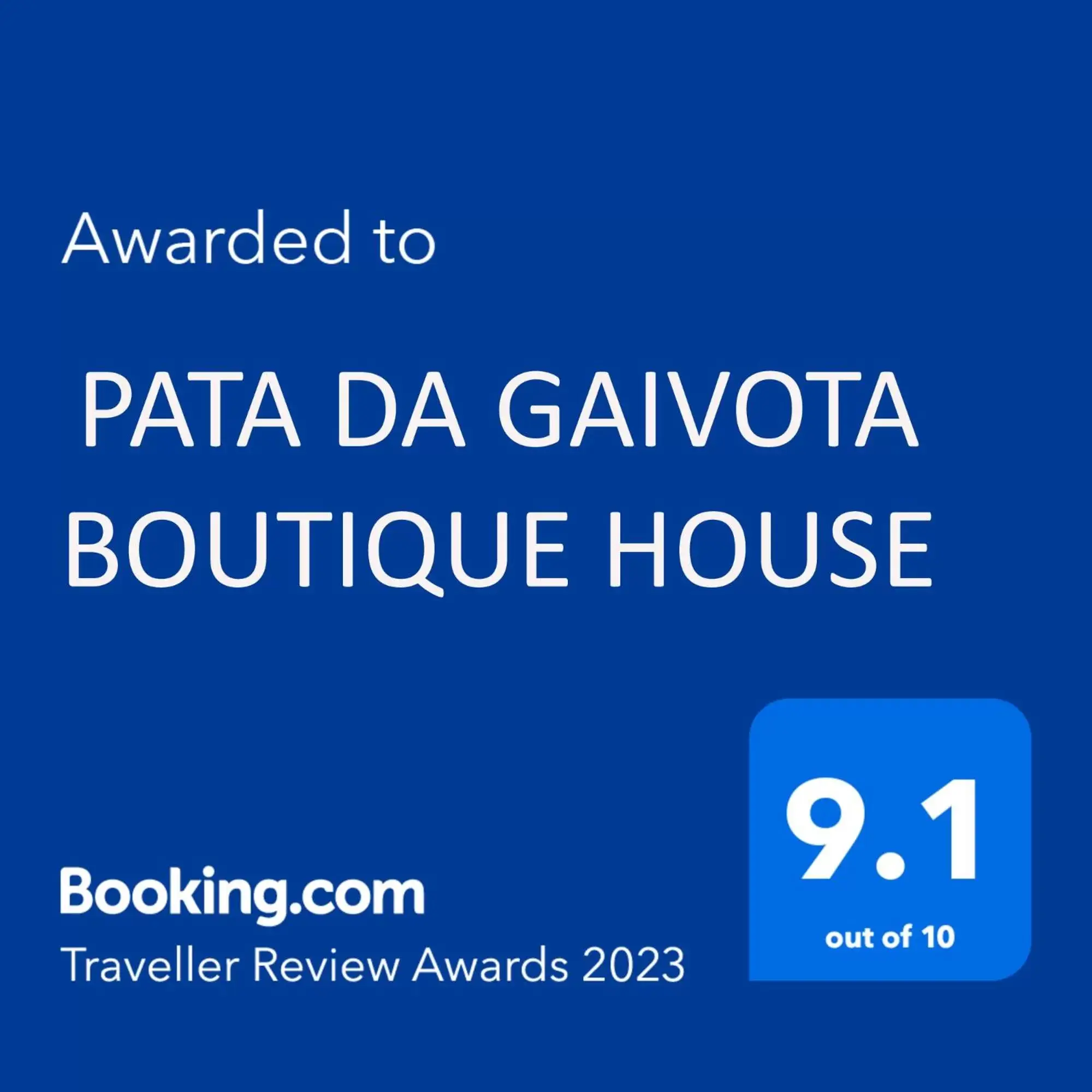 Property building, Logo/Certificate/Sign/Award in Pata da Gaivota Boutique House