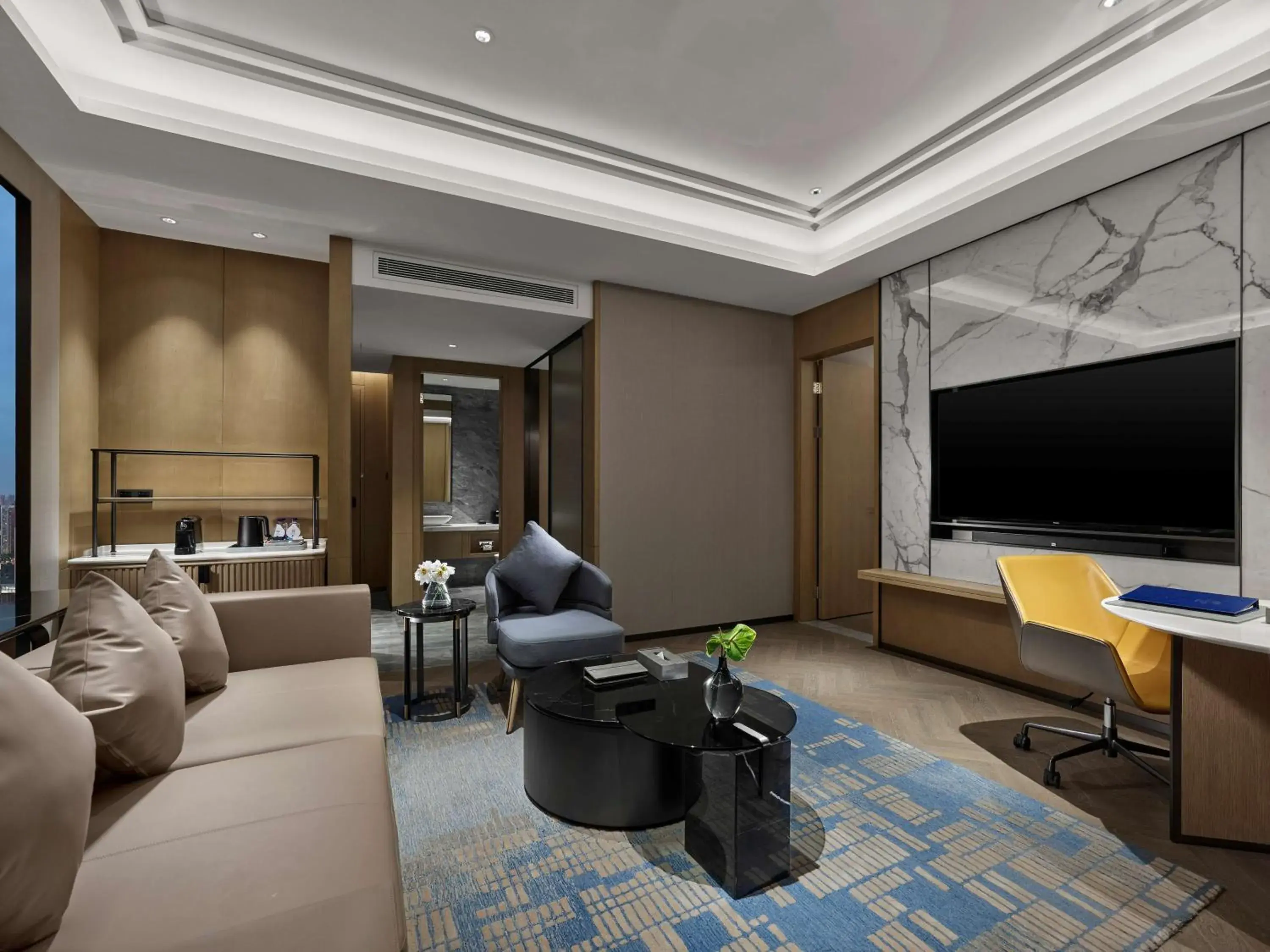 Bedroom, Seating Area in DoubleTree By Hilton Chengdu Riverside
