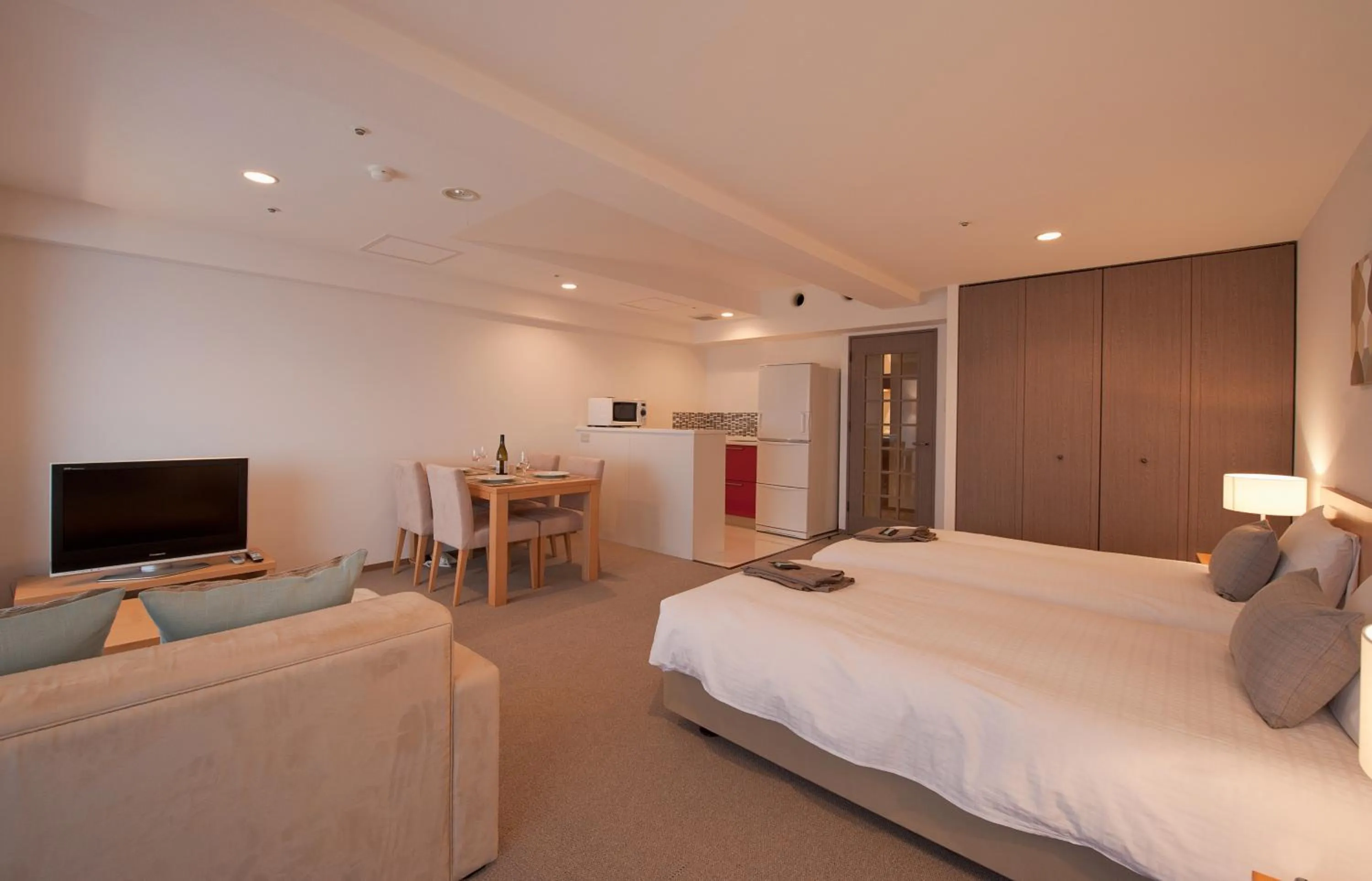 Photo of the whole room, Bed in One Niseko Resort Towers
