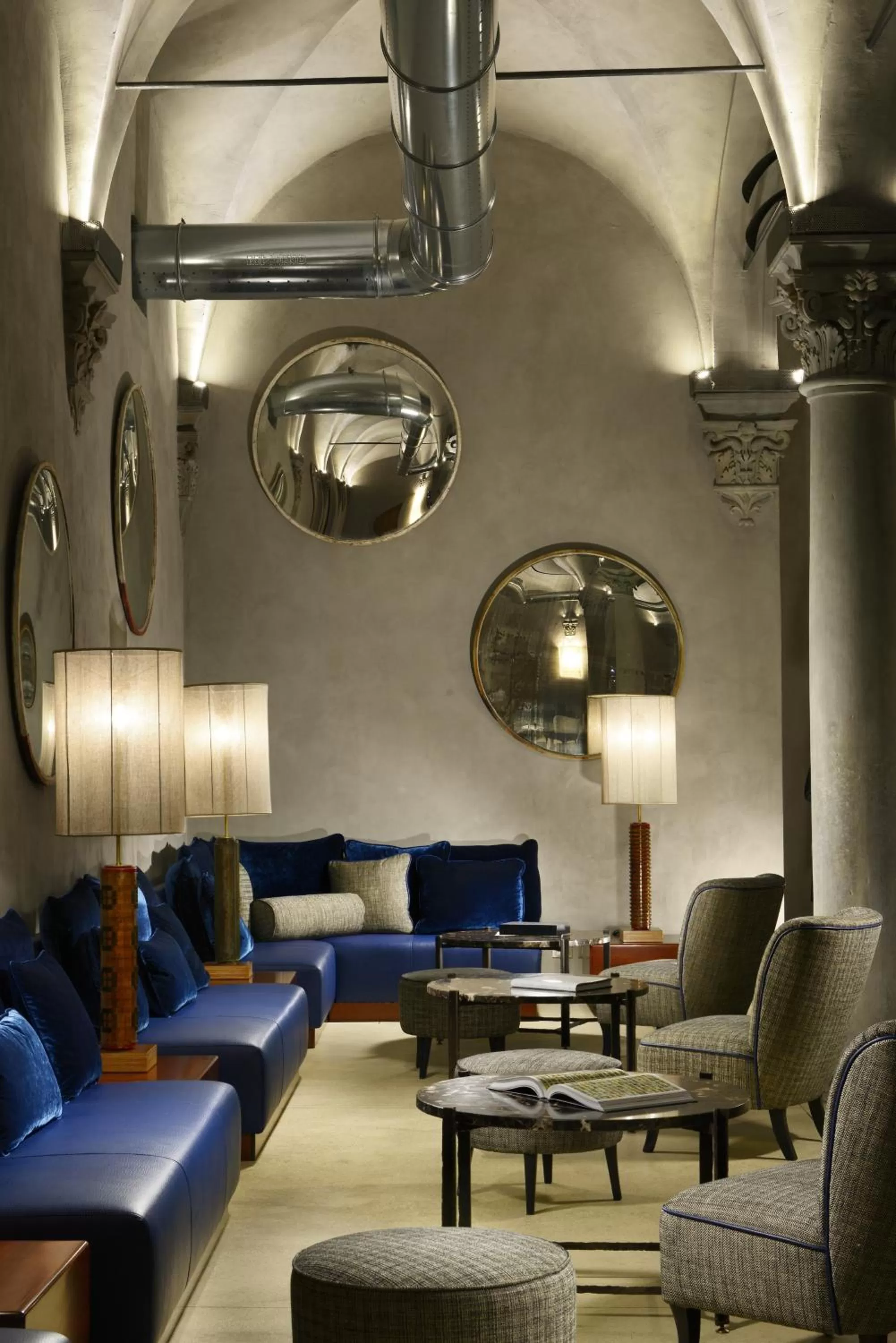 Lobby or reception in Hotel Garibaldi Blu - WTB Hotels