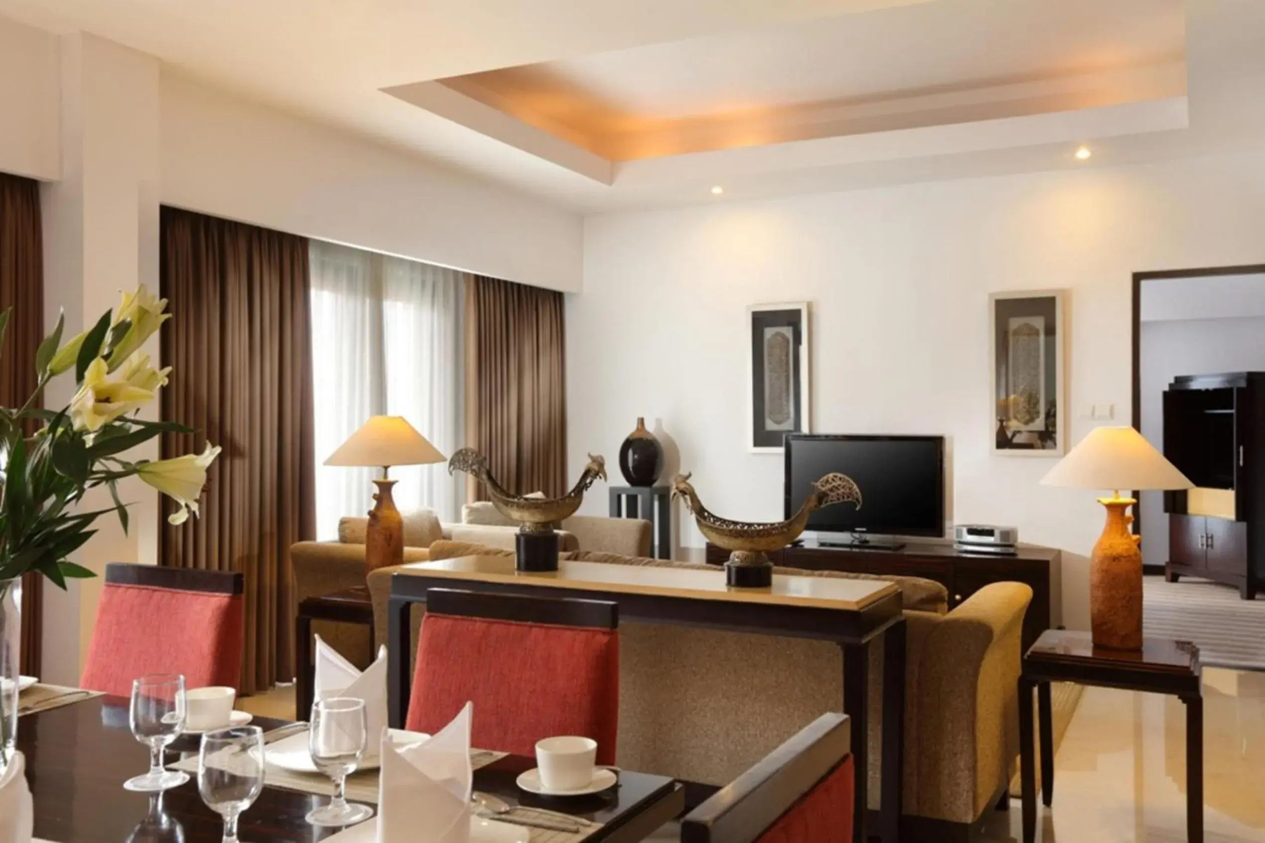 Living room in Hotel Santika Premiere Malang