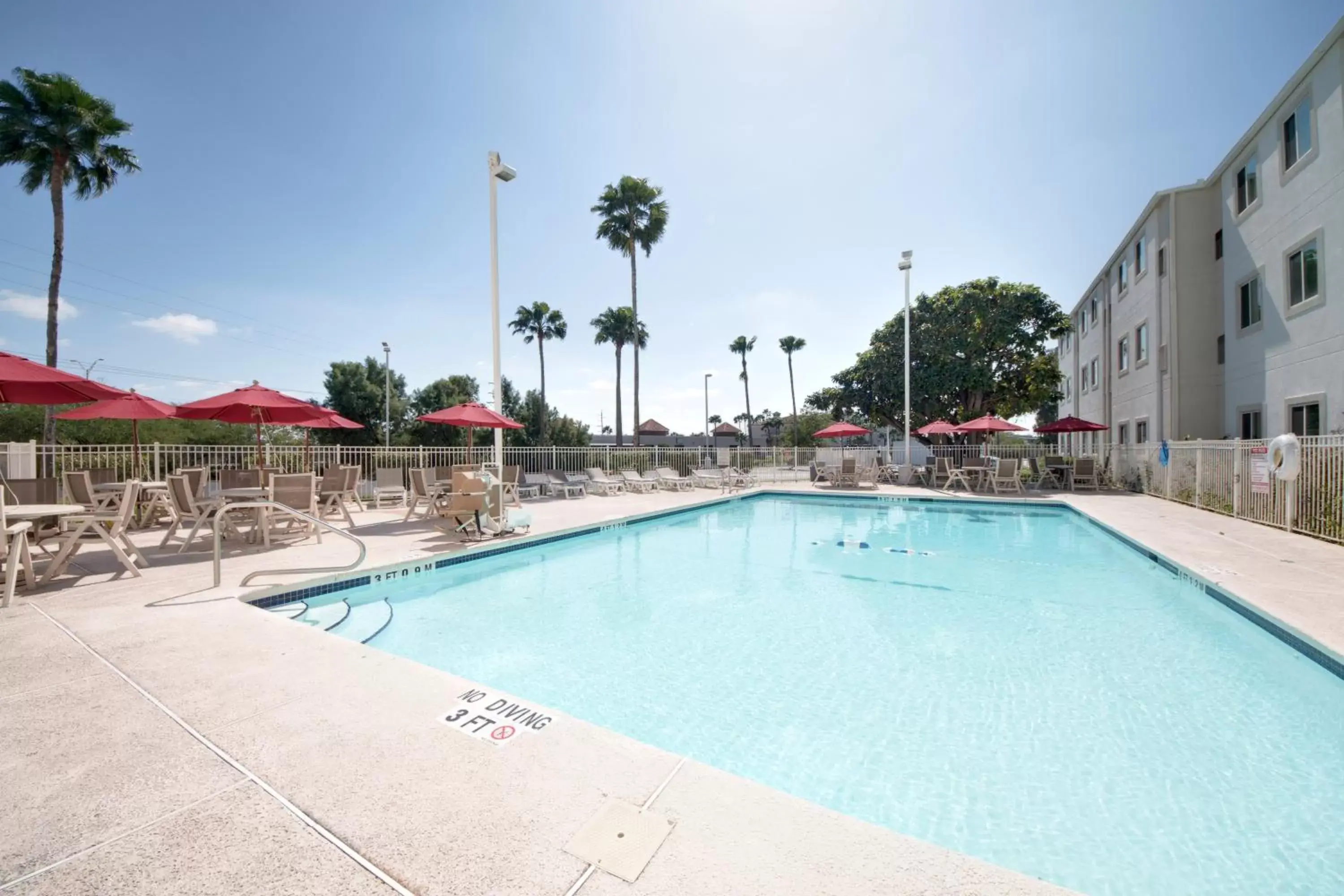 Swimming Pool in Motel 6-Brownsville, TX