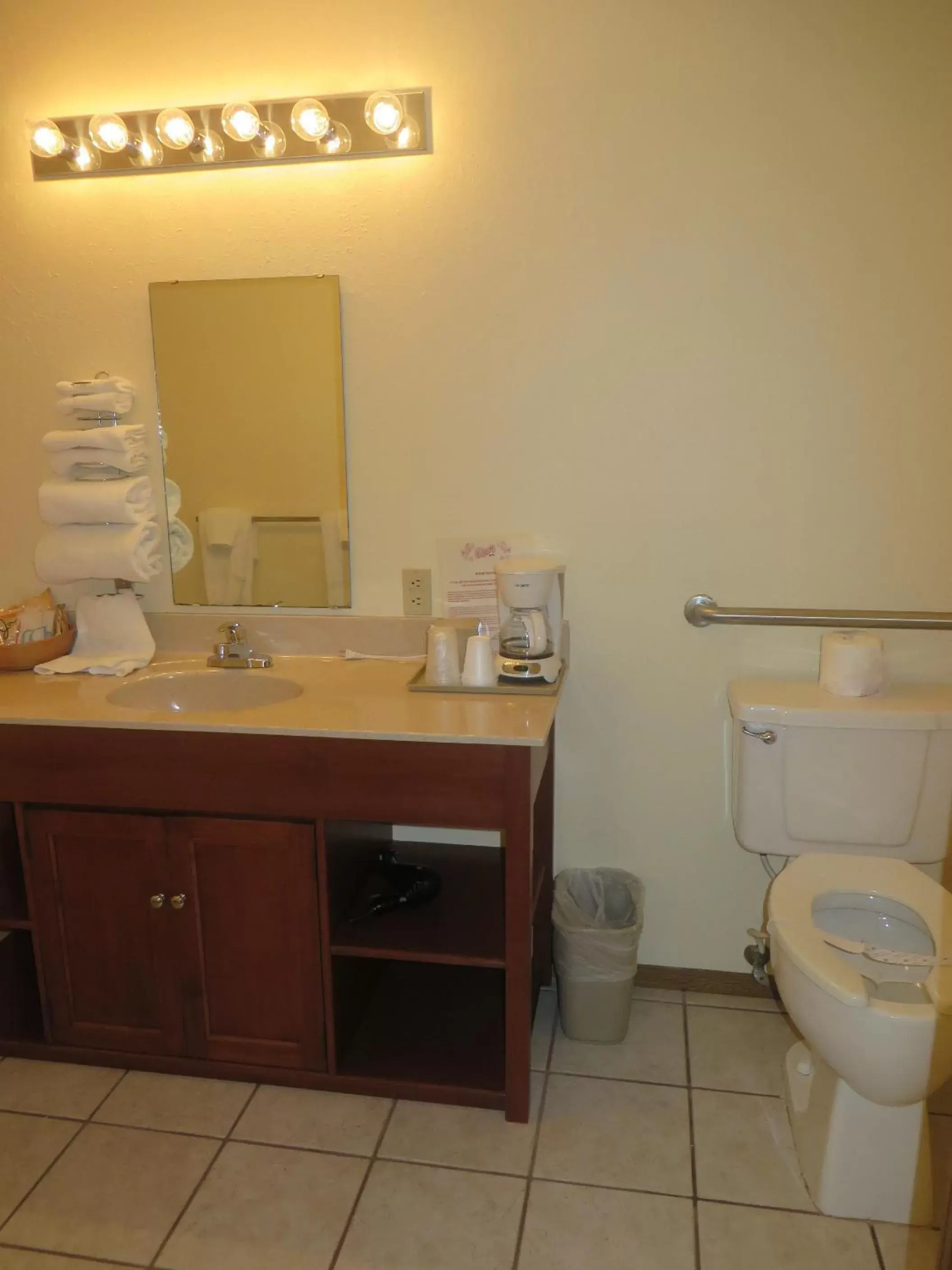 Toilet, Bathroom in Honeysuckle Inn