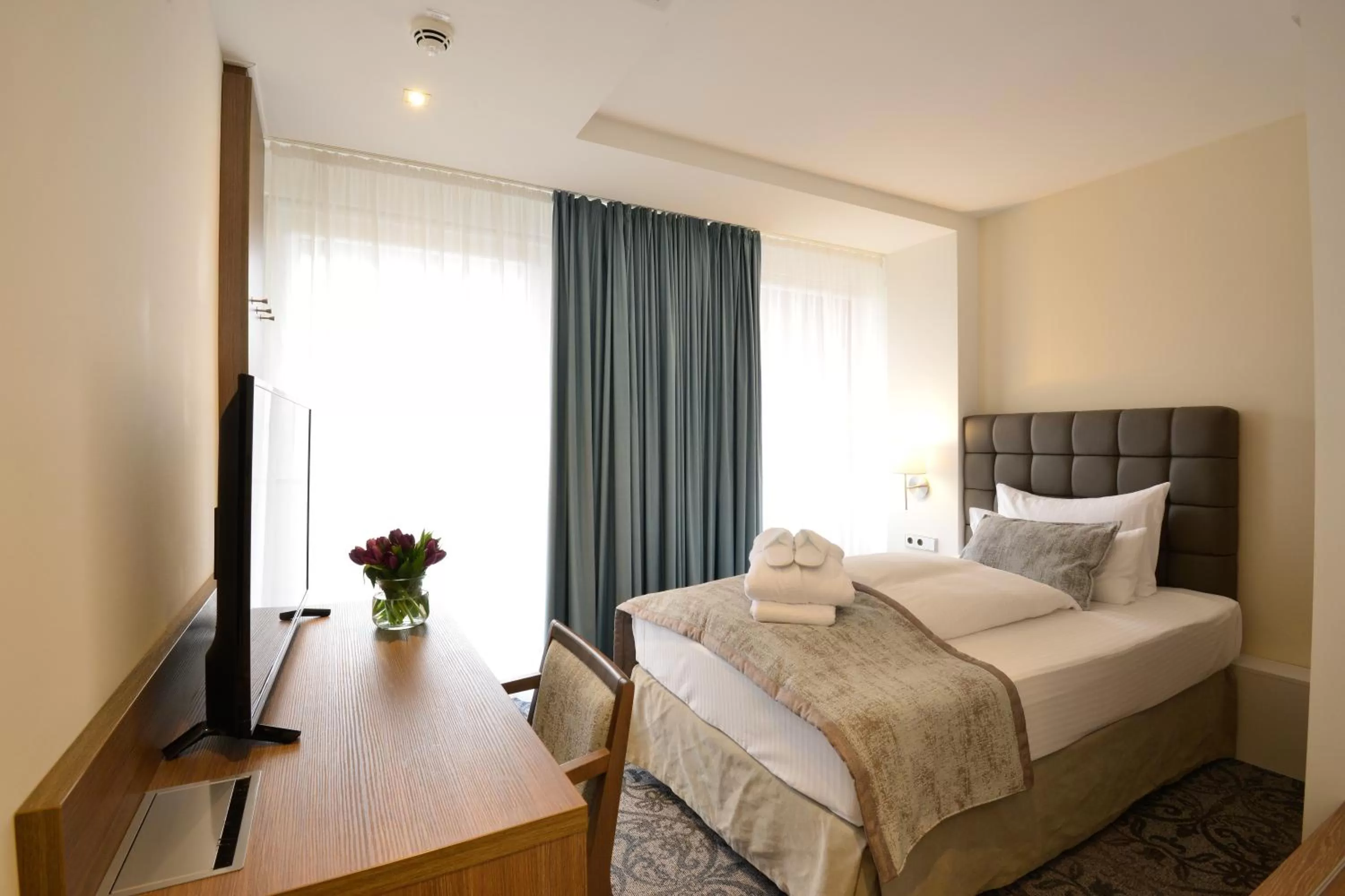 Bed in Parkhotel Residenz