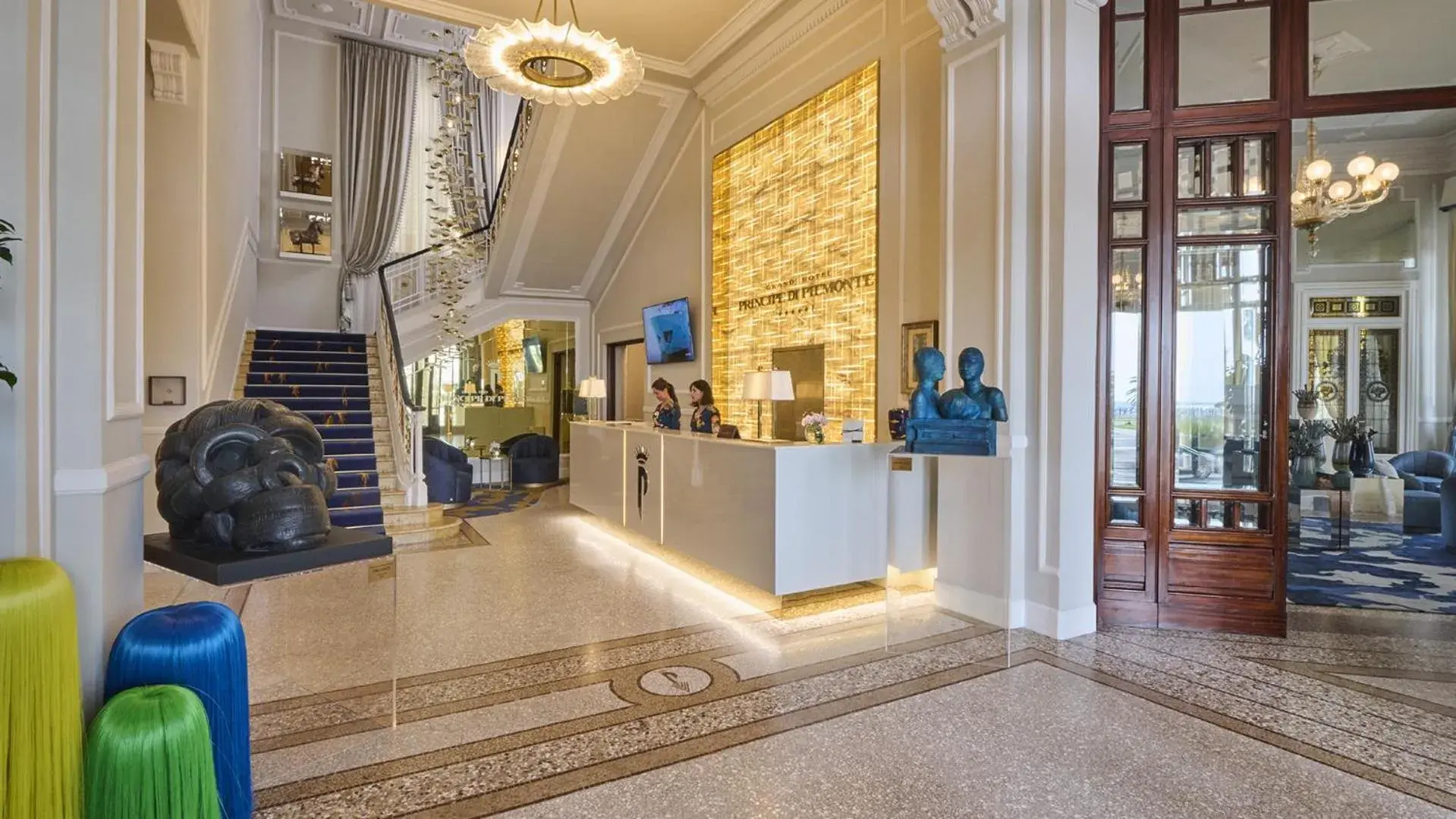 Lobby or reception, Lobby/Reception in Grand Hotel Principe Di Piemonte