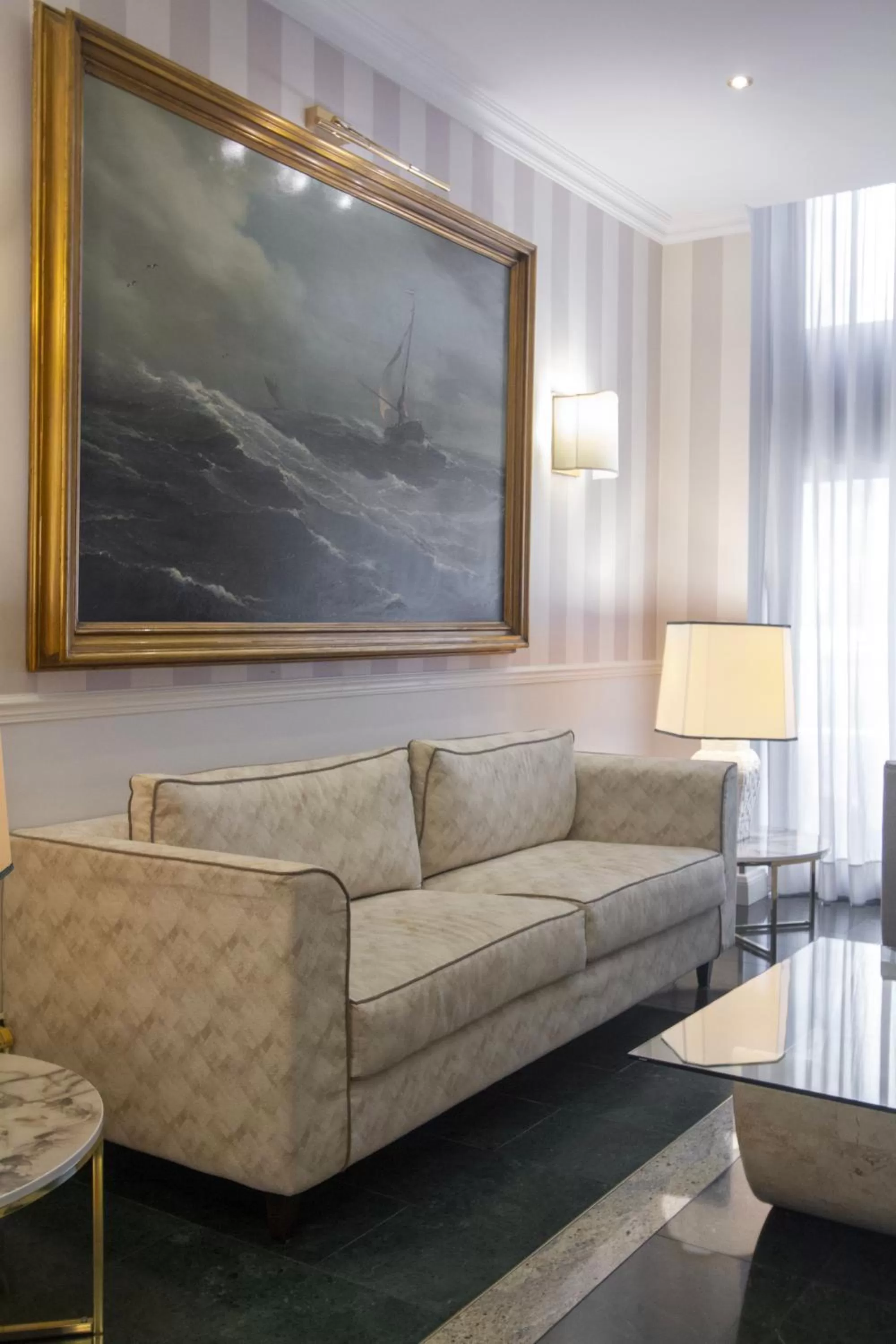 Lobby or reception in Hotel Flora