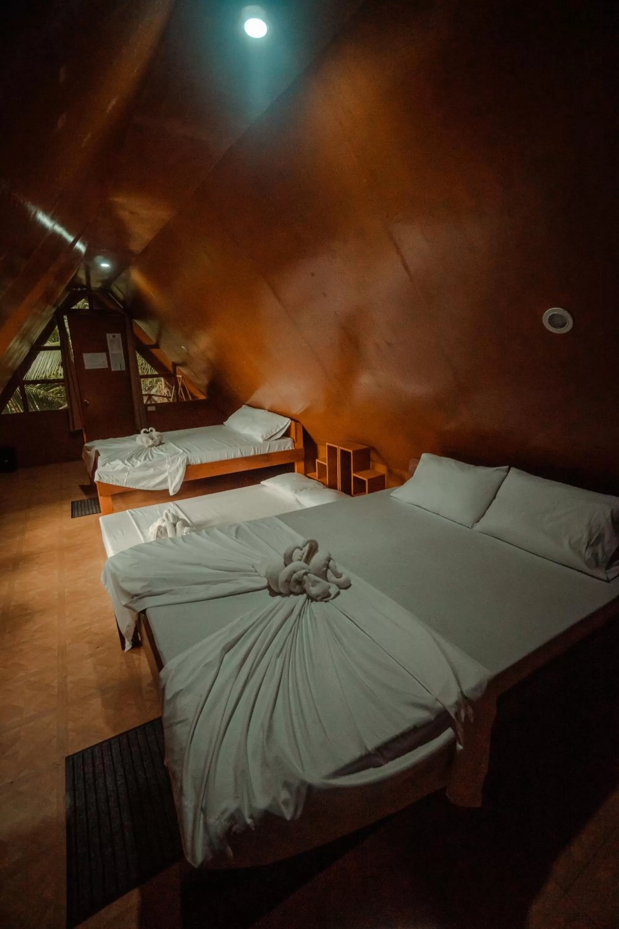 Bed in Cocovana Beach Resort