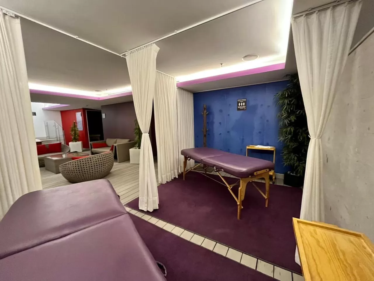 Seating area in Las Suites Campos Eliseos